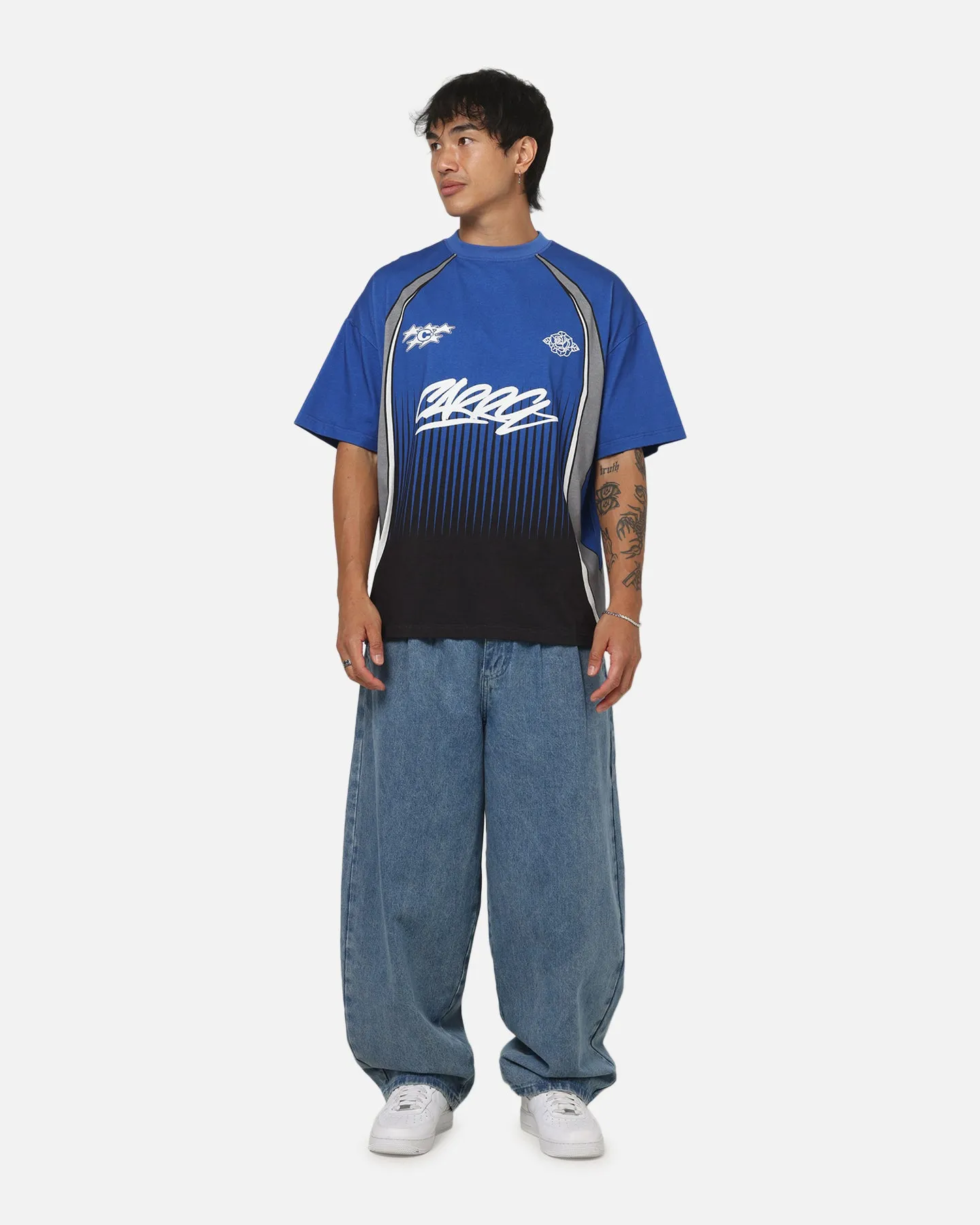 Carre Sideline T-Shirt Royal/Black sold by Culture Kings product image thumbnail 2