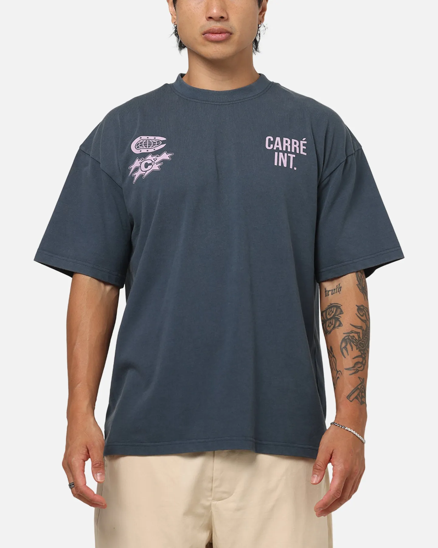 Carre Assembly Department T-Shirt Navy sold by Culture Kings product image thumbnail 2