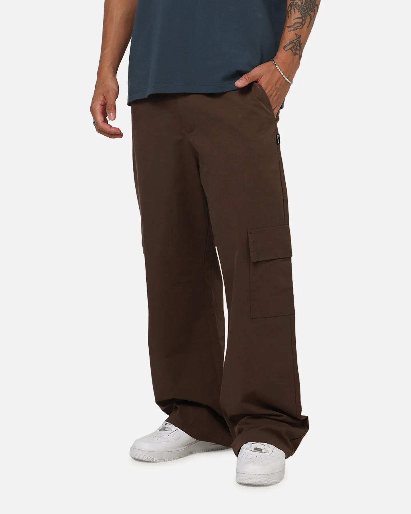 Carre Overhaul Cargo Pants Chocolate sold by Culture Kings product image thumbnail 5