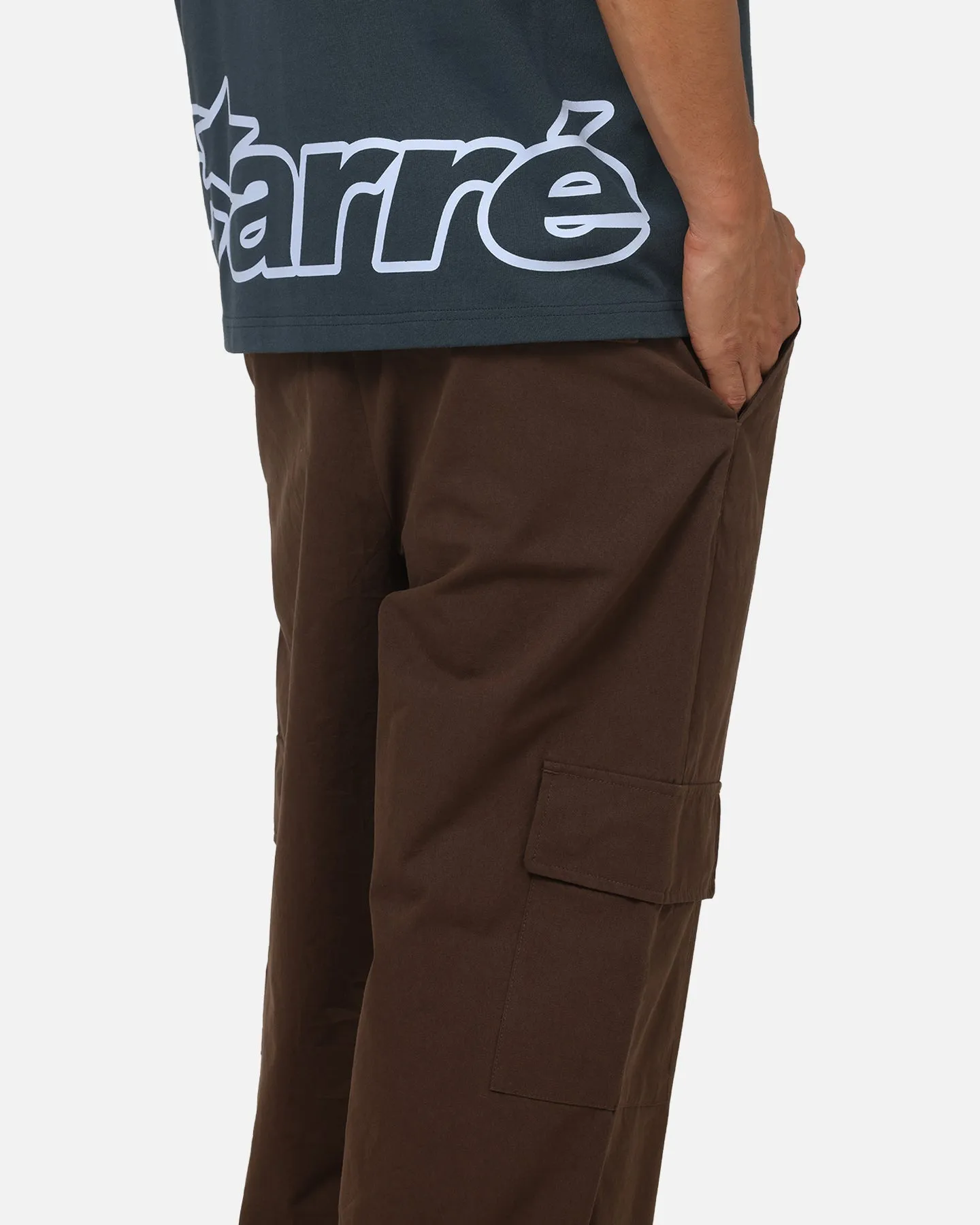 Carre Overhaul Cargo Pants Chocolate sold by Culture Kings product image thumbnail 4