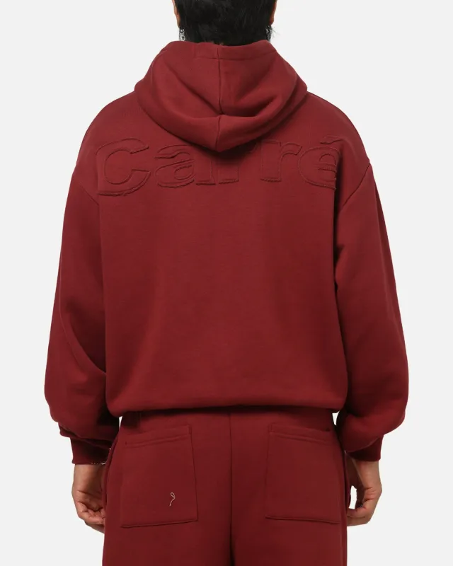 Carre Archive Hoodie Burgundy made by Culture Kings