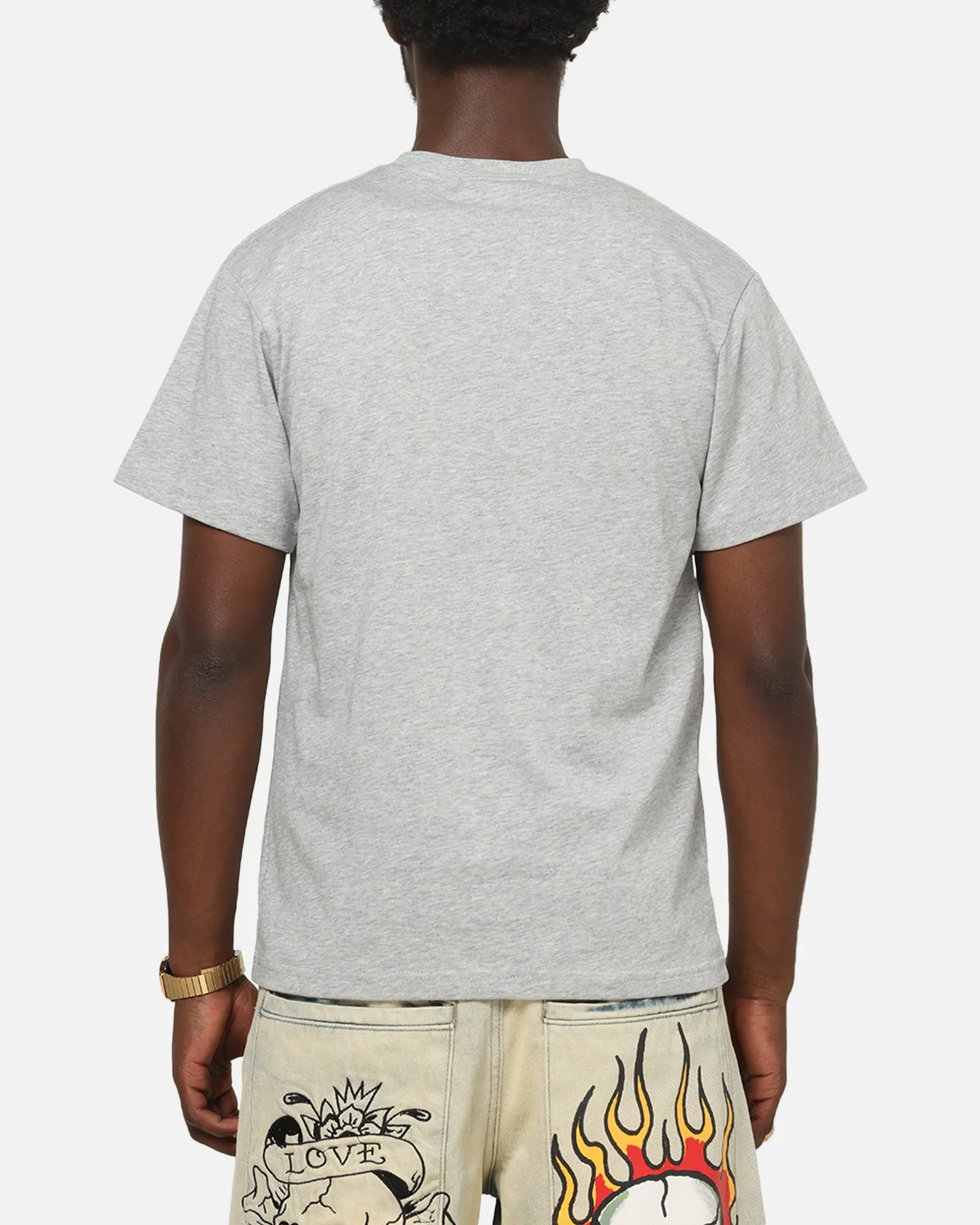 Ed Hardy Venom Fitted T-Shirt Grey Marle sold by Culture Kings product image thumbnail 3