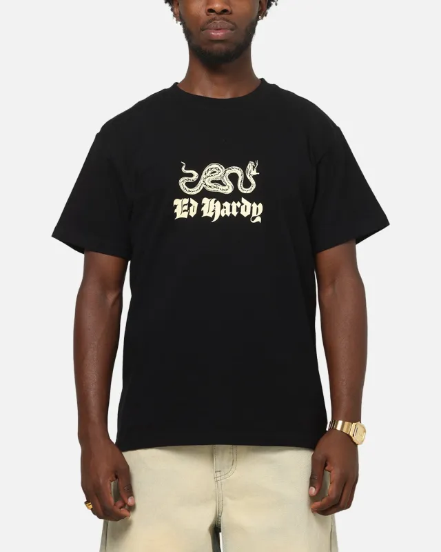 Ed Hardy Venom Fitted T-Shirt Black sold by Culture Kings