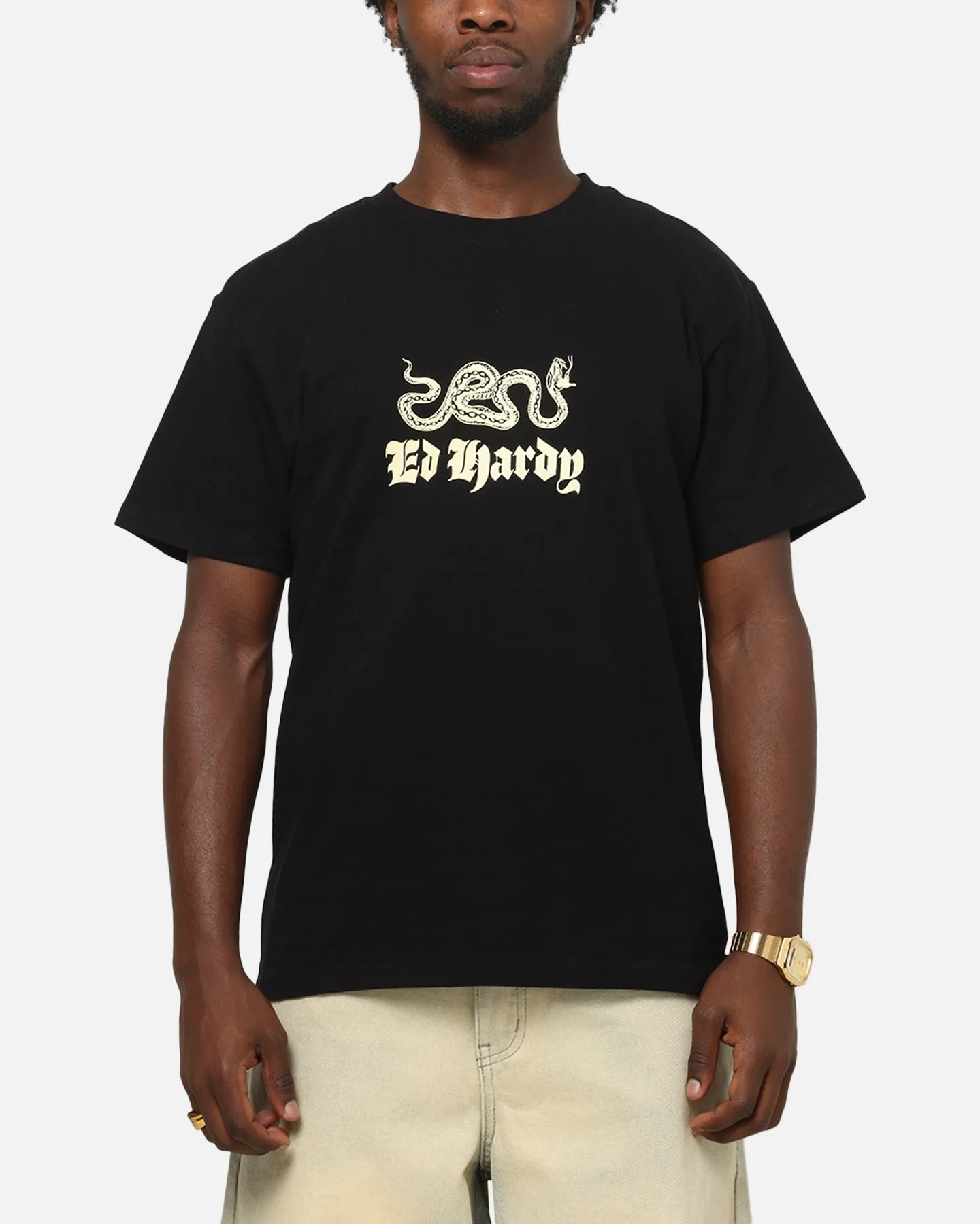 Ed Hardy Venom Fitted T-Shirt Black sold by Culture Kings