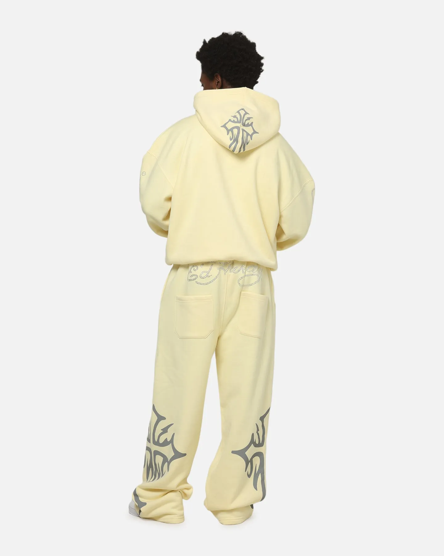 Ed Hardy Trinity Zip Hoodie Butter Yellow sold by Culture Kings product image thumbnail 4