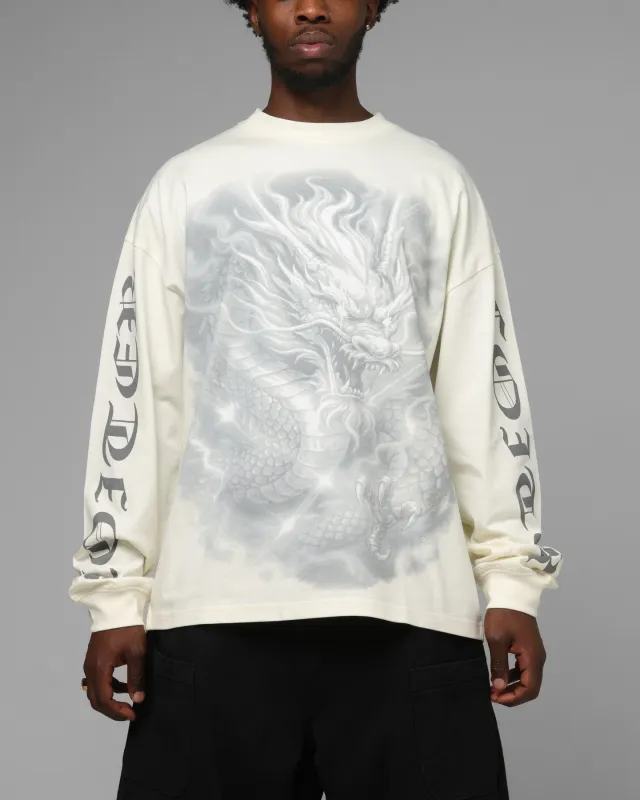 Loiter Drako Airbrish Long Sleeve T-Shirt White made by Culture Kings