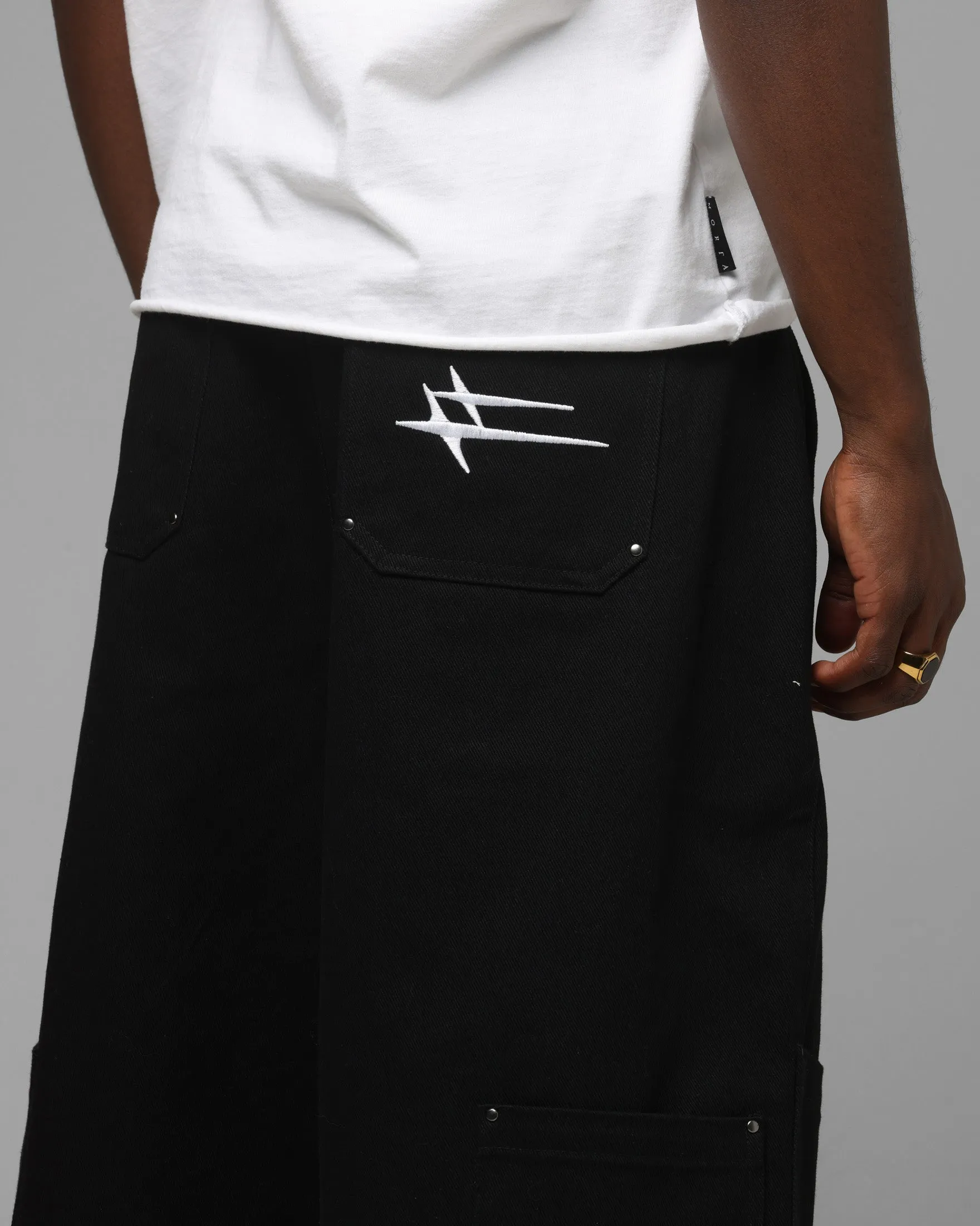 Loiter Utility Cargo Shorts Black sold by Culture Kings product image thumbnail 4