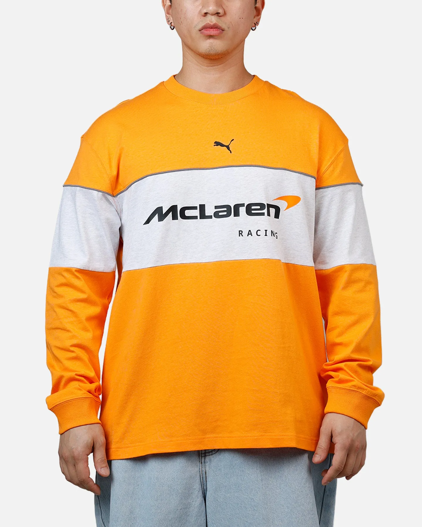 Puma X Mclaren Long Sleeve T-Shirt Papaya sold by Culture Kings