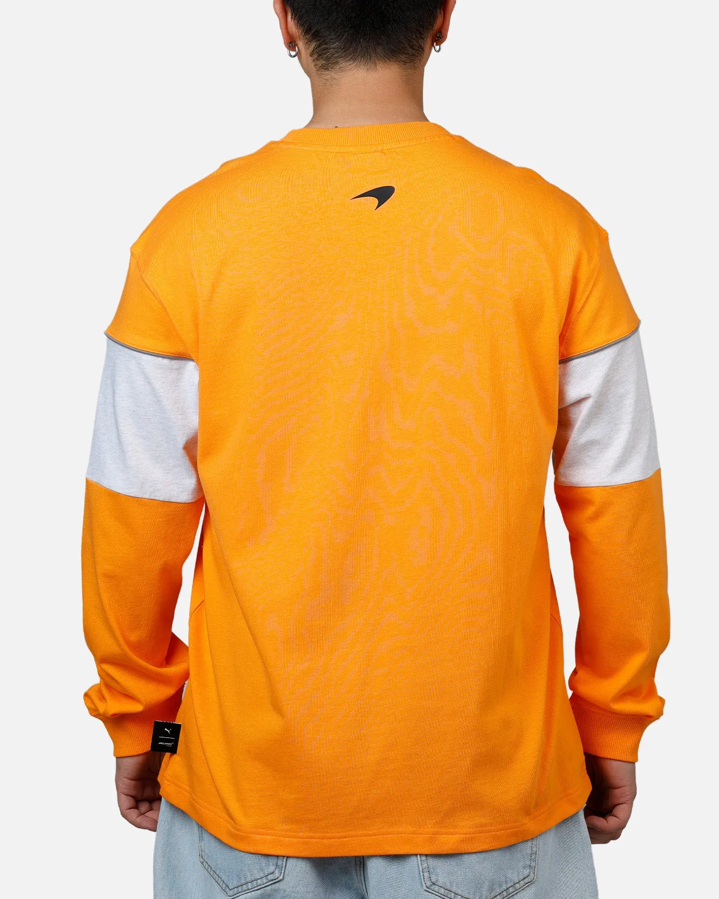 Puma X Mclaren Long Sleeve T-Shirt Papaya sold by Culture Kings product image thumbnail 2