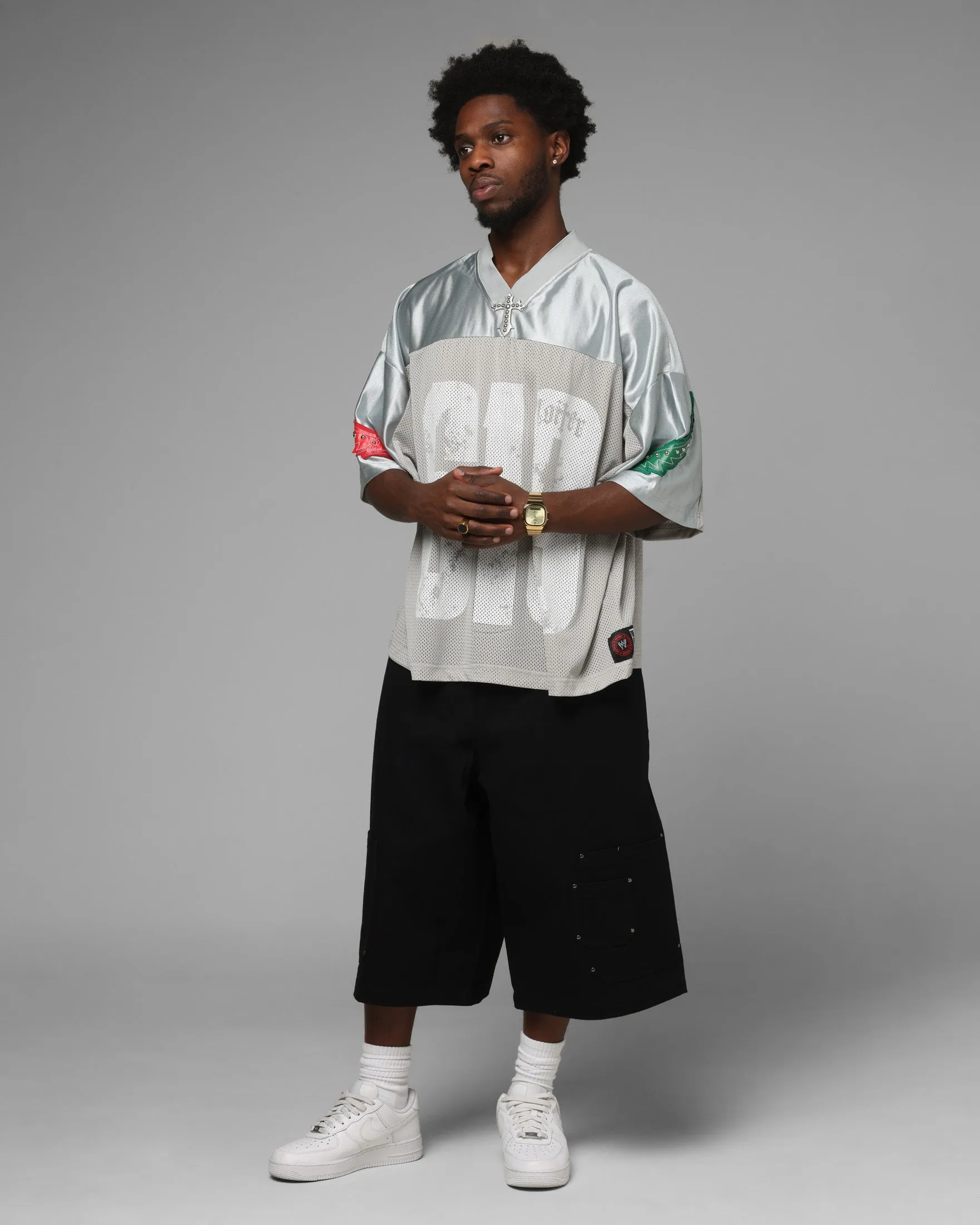 Loiter X WWE Rey Mysterio Jersey Grey sold by Culture Kings product image thumbnail 3