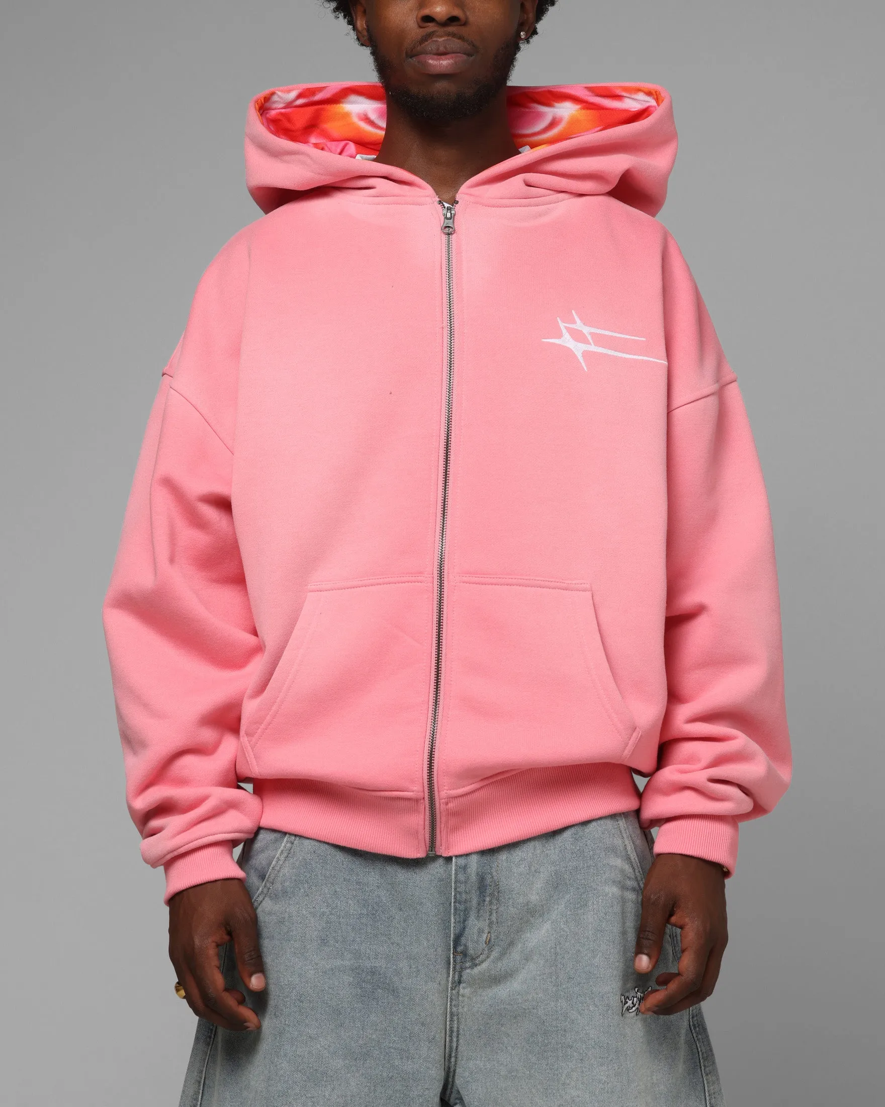 Loiter Inferno Zip Hoodie Pink sold by Culture Kings