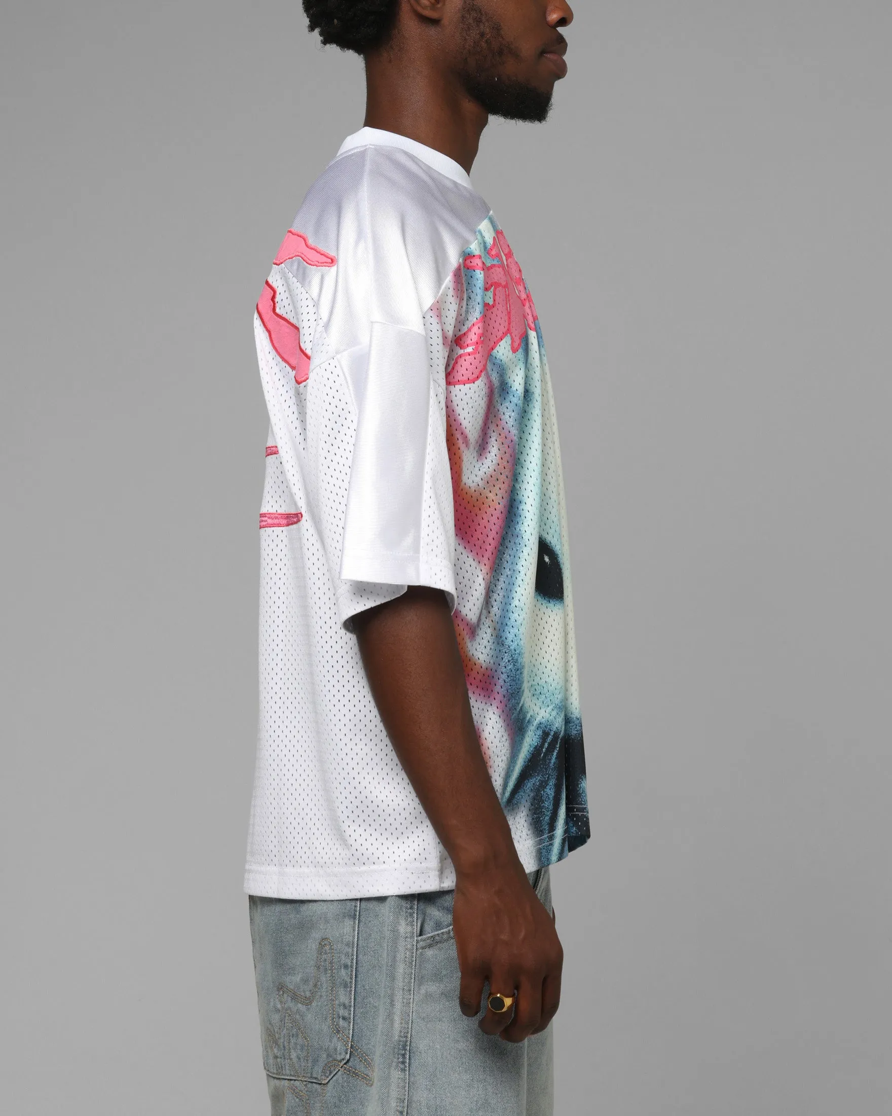 Loiter Airbrush Jersey Pink/White sold by Culture Kings product image thumbnail 5