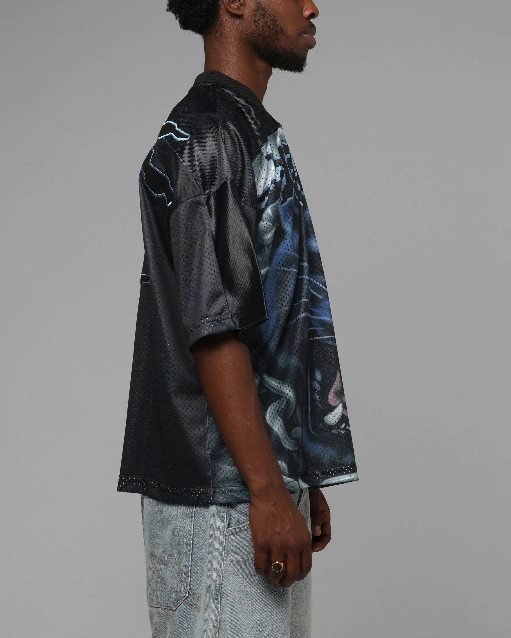 Loiter Airbrush Jersey Black sold by Culture Kings product image thumbnail 5