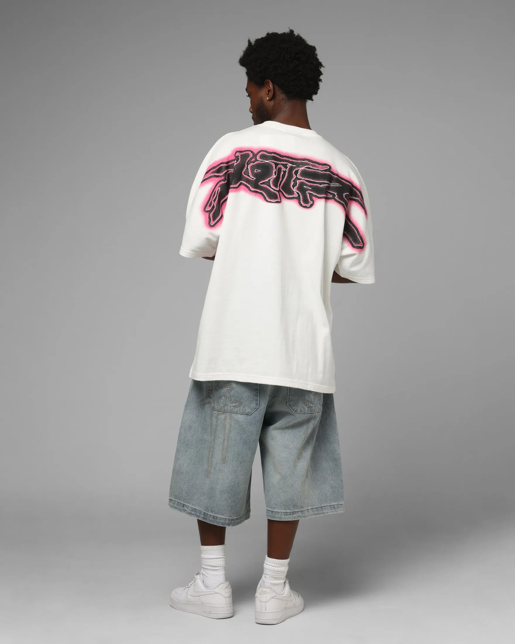 Loiter Airbrush Boxy T-Shirt White sold by Culture Kings product image thumbnail 4