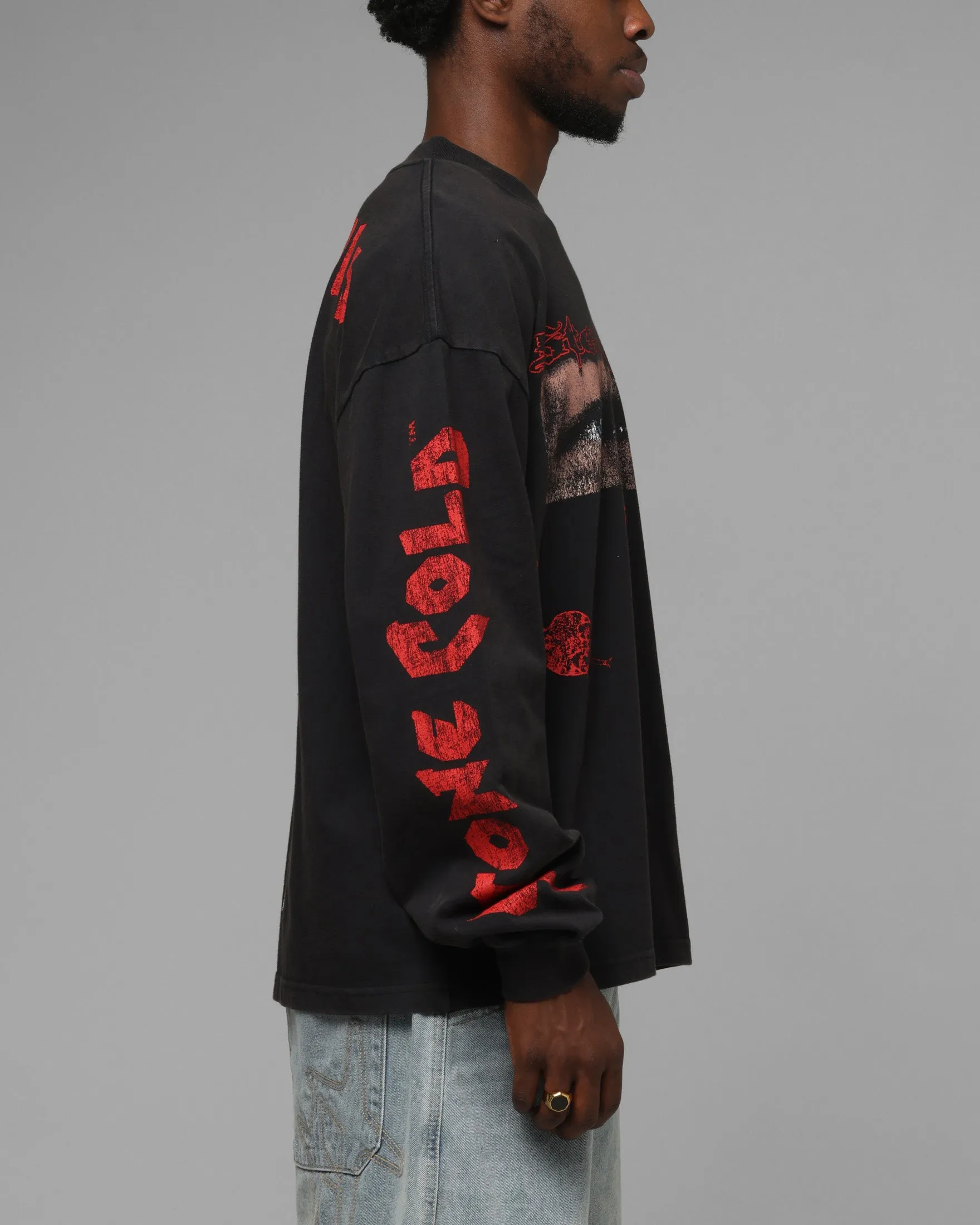 Loiter X WWE Stone Cold Long Sleeve T-Shirt Black sold by Culture Kings product image thumbnail 5