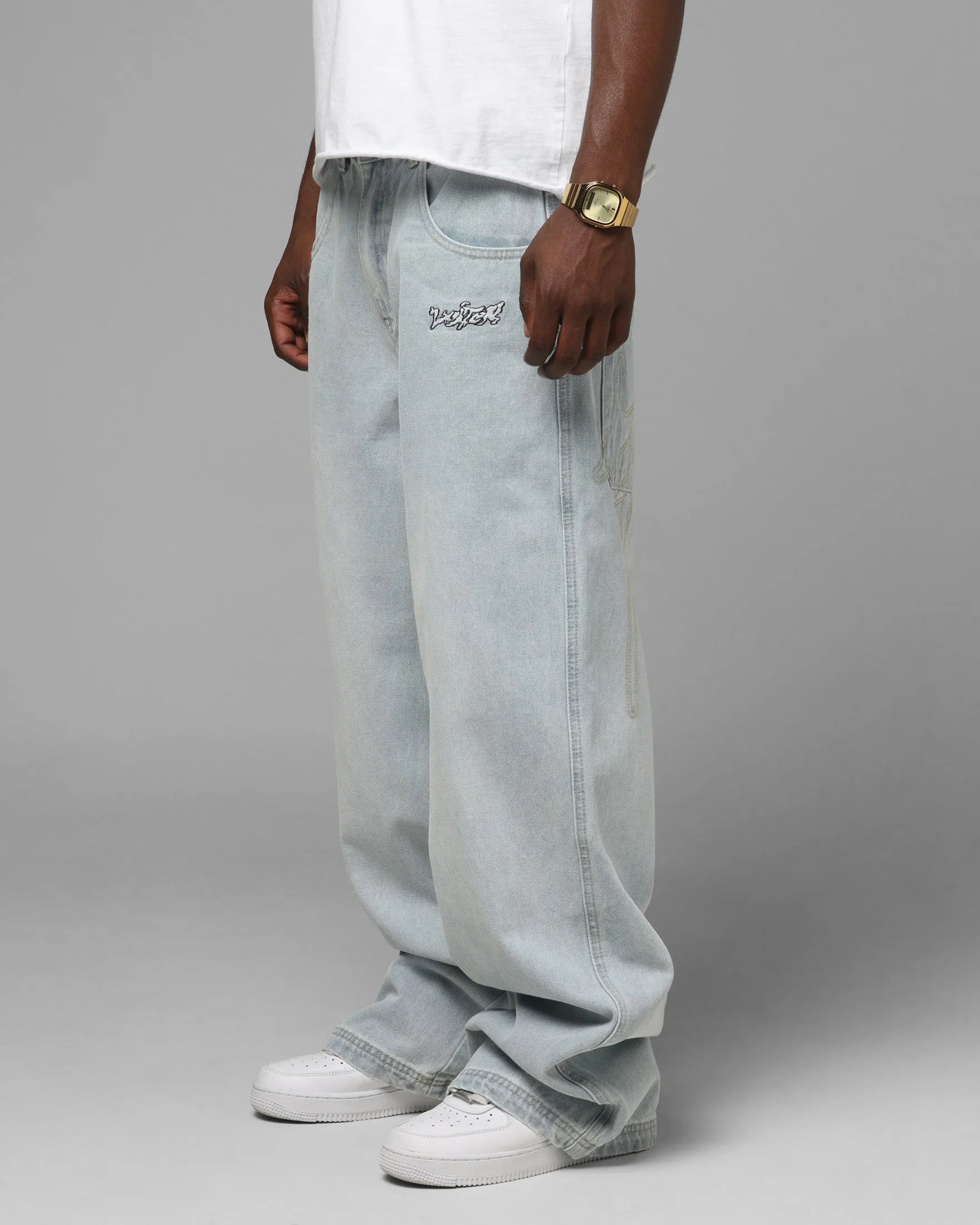 Loiter Star Born Jeans Bleached Blue sold by Culture Kings product image thumbnail 3