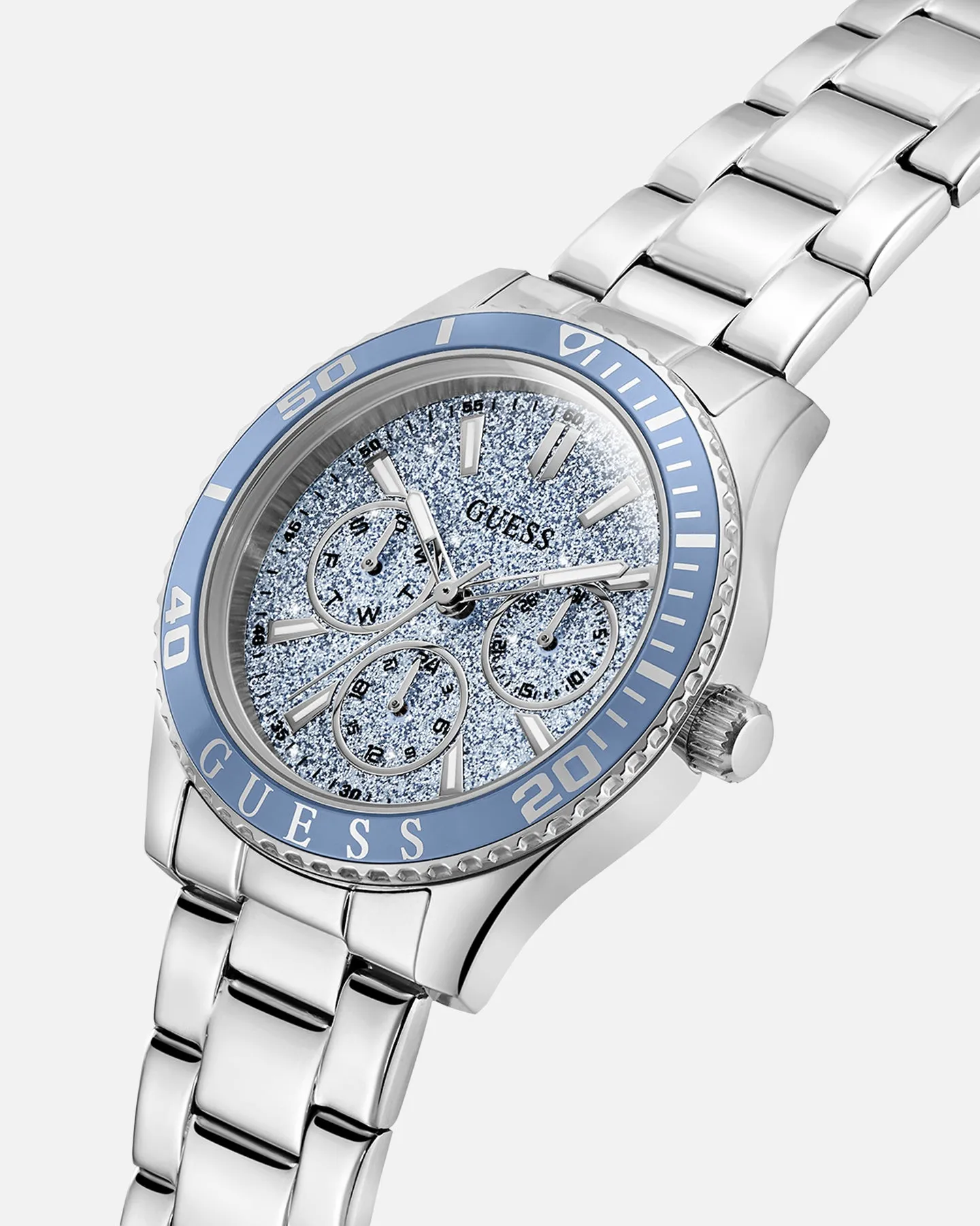 Guess Mainline Mariana Watch Silver/Blue sold by Culture Kings product image thumbnail 2