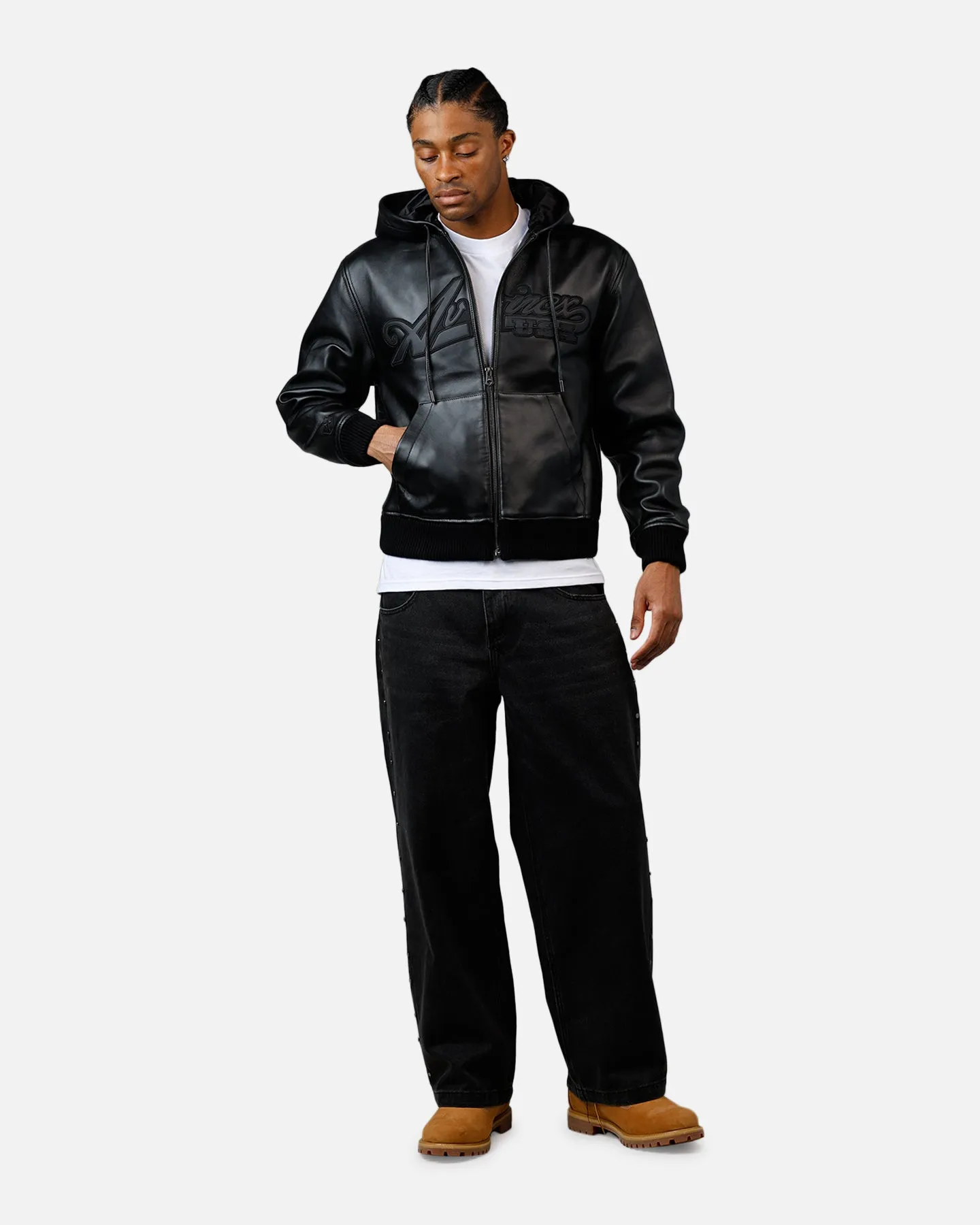 Avirex Napa Hoodie Black/Black sold by Culture Kings product image thumbnail 3