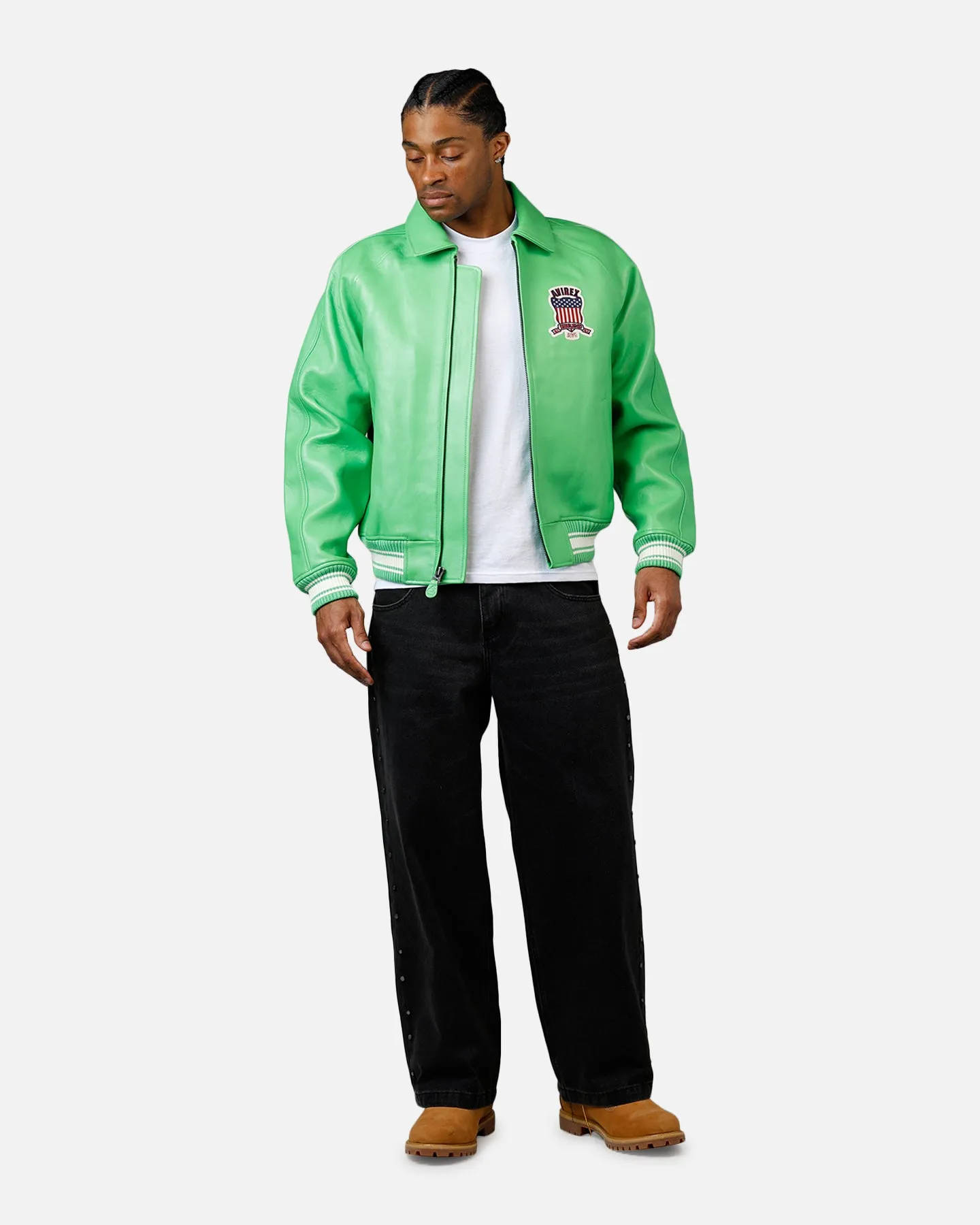 Avirex Icon Jacket Lime sold by Culture Kings product image thumbnail 3