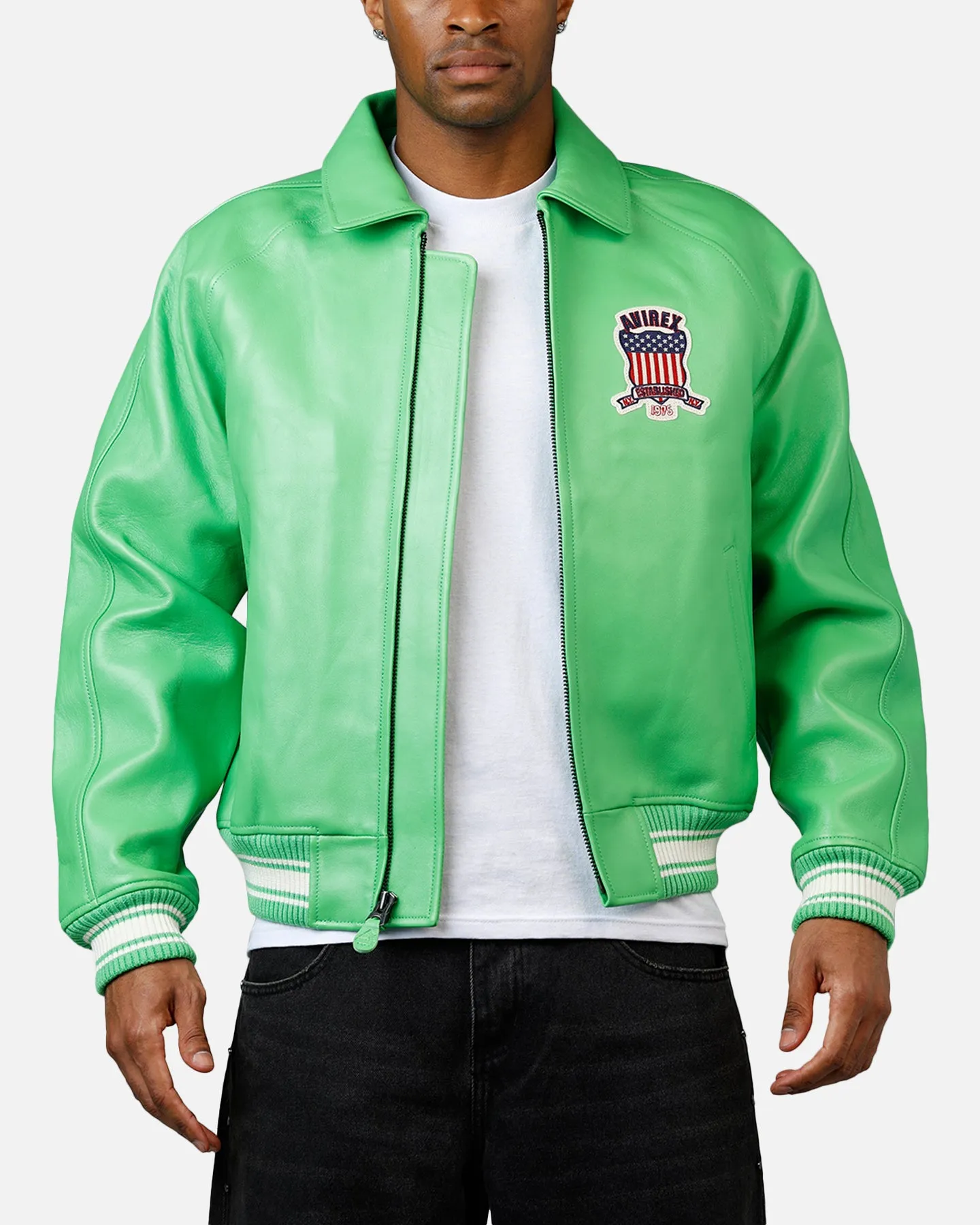 Avirex Icon Jacket Lime sold by Culture Kings product image thumbnail 2
