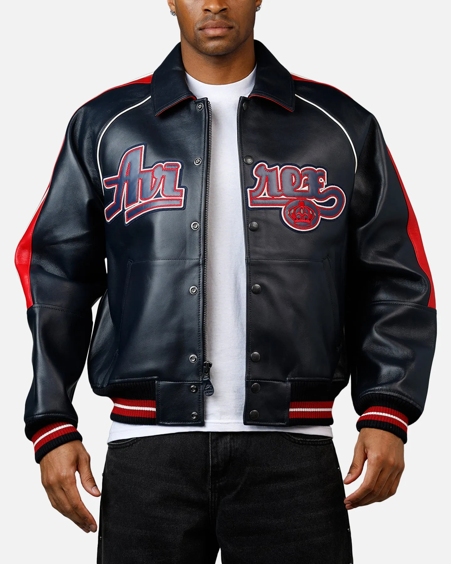 Avirex The Kings Jacket Navy/Red sold by Culture Kings product image thumbnail 2