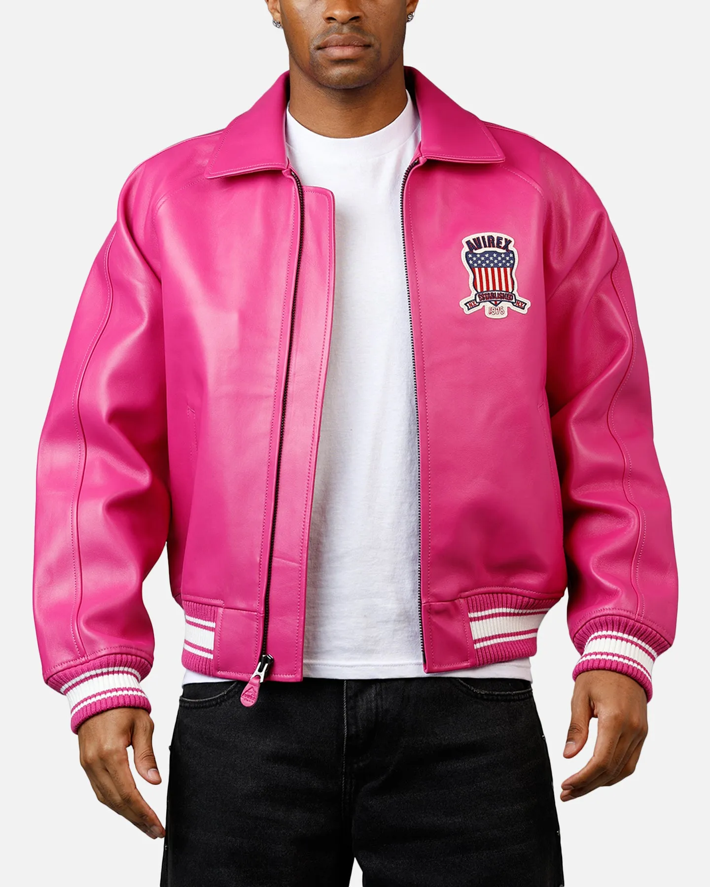 Avirex Icon Jacket Berry sold by Culture Kings product image thumbnail 2
