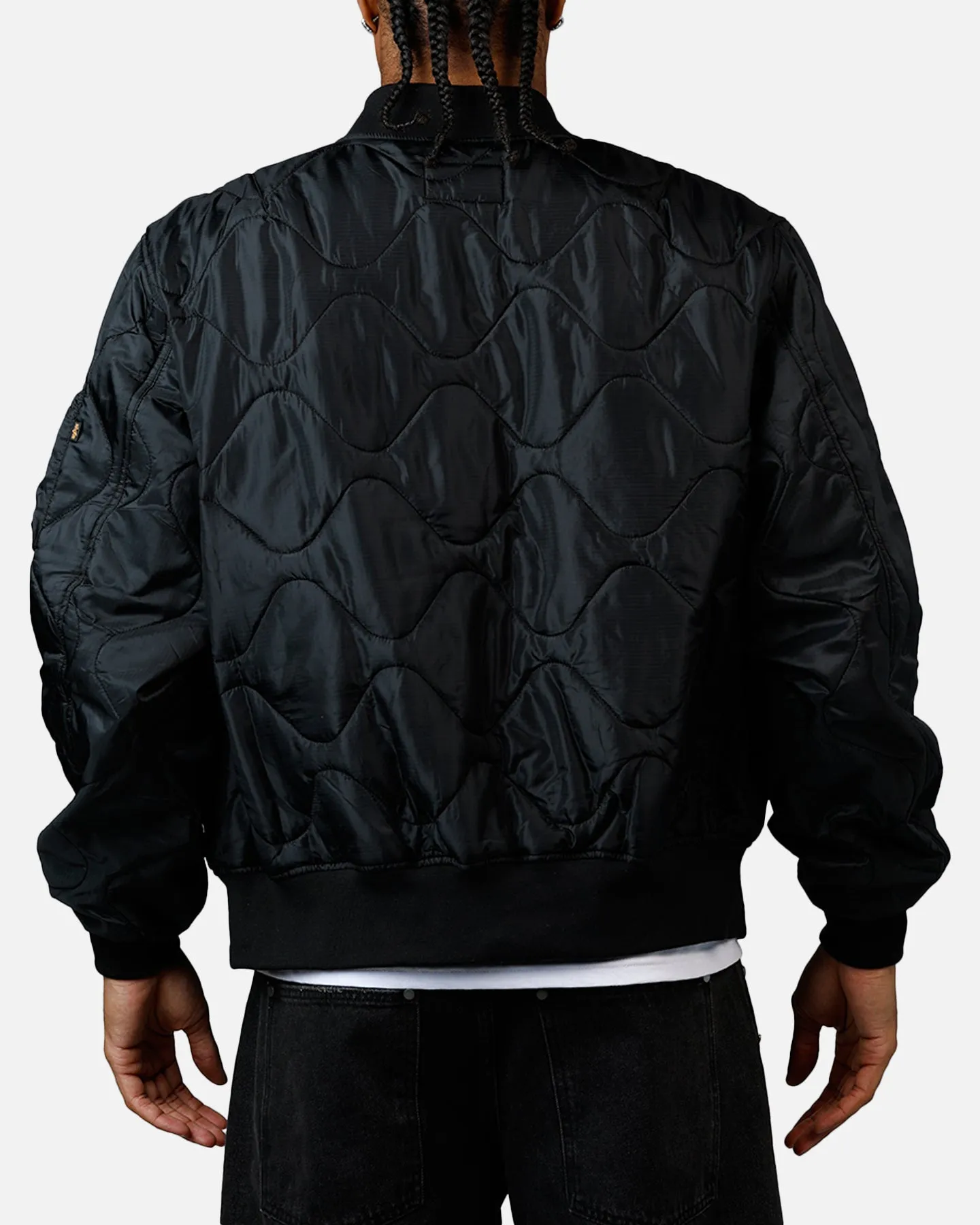 Alpha Industries L-2B Quilted Flight Jacket Black sold by Culture Kings product image thumbnail 2