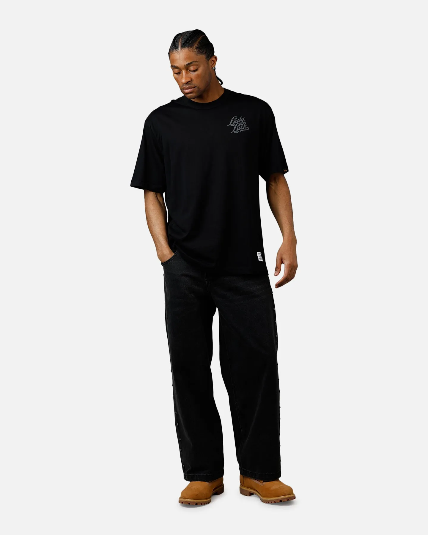 Alpha Industries Lady Luck T-Shirt Black sold by Culture Kings product image thumbnail 2