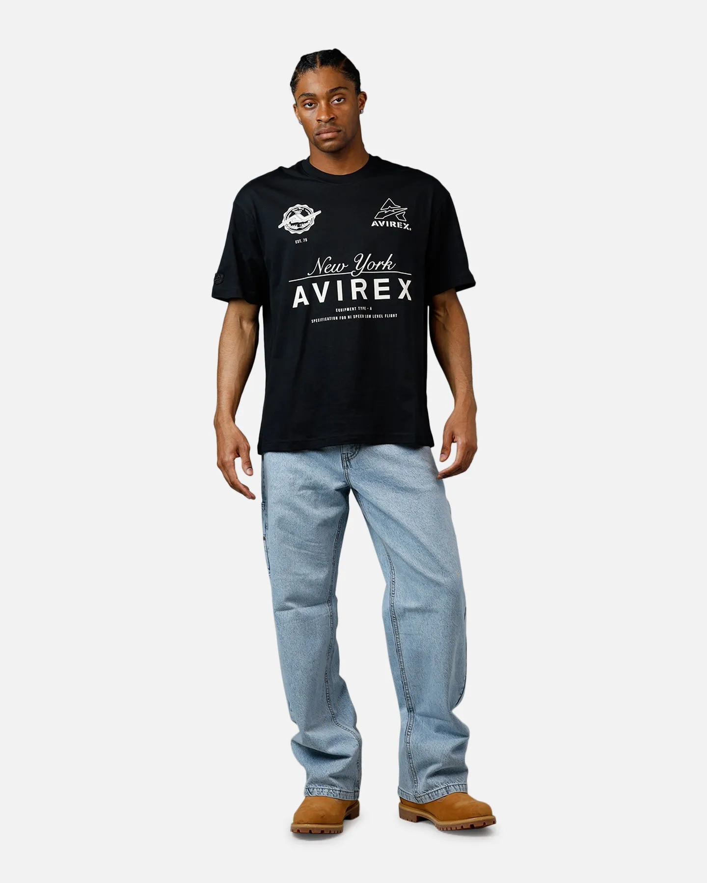 Avirex Team Avirex T-Shirt Black sold by Culture Kings product image thumbnail 3