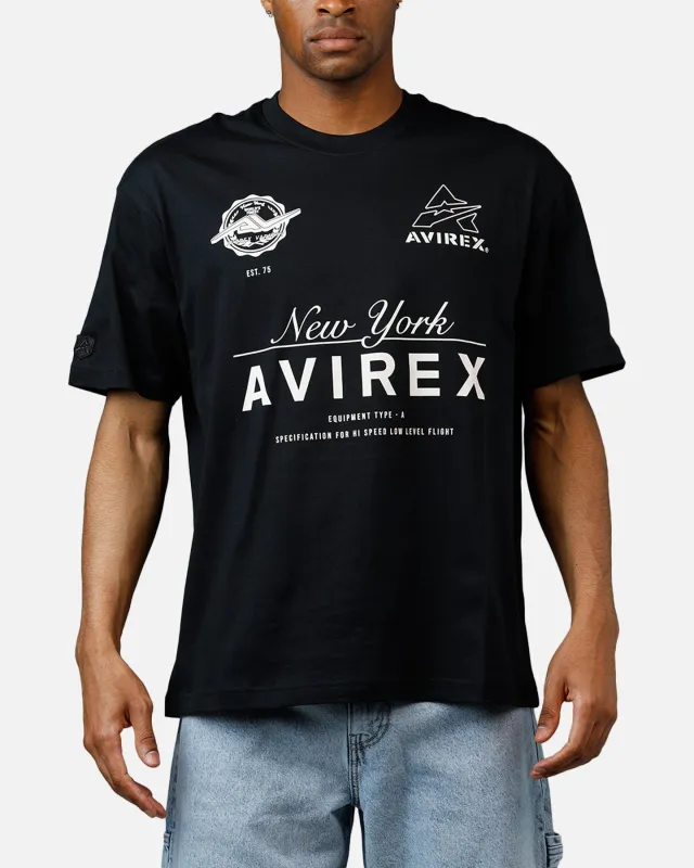 Avirex Team Avirex T-Shirt Black sold by Culture Kings