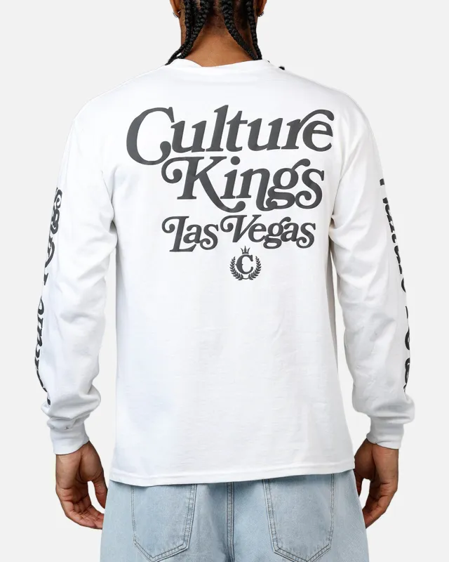 Culture Kiings Las Vegas Long Sleeve T-Shirt White made by Culture Kings