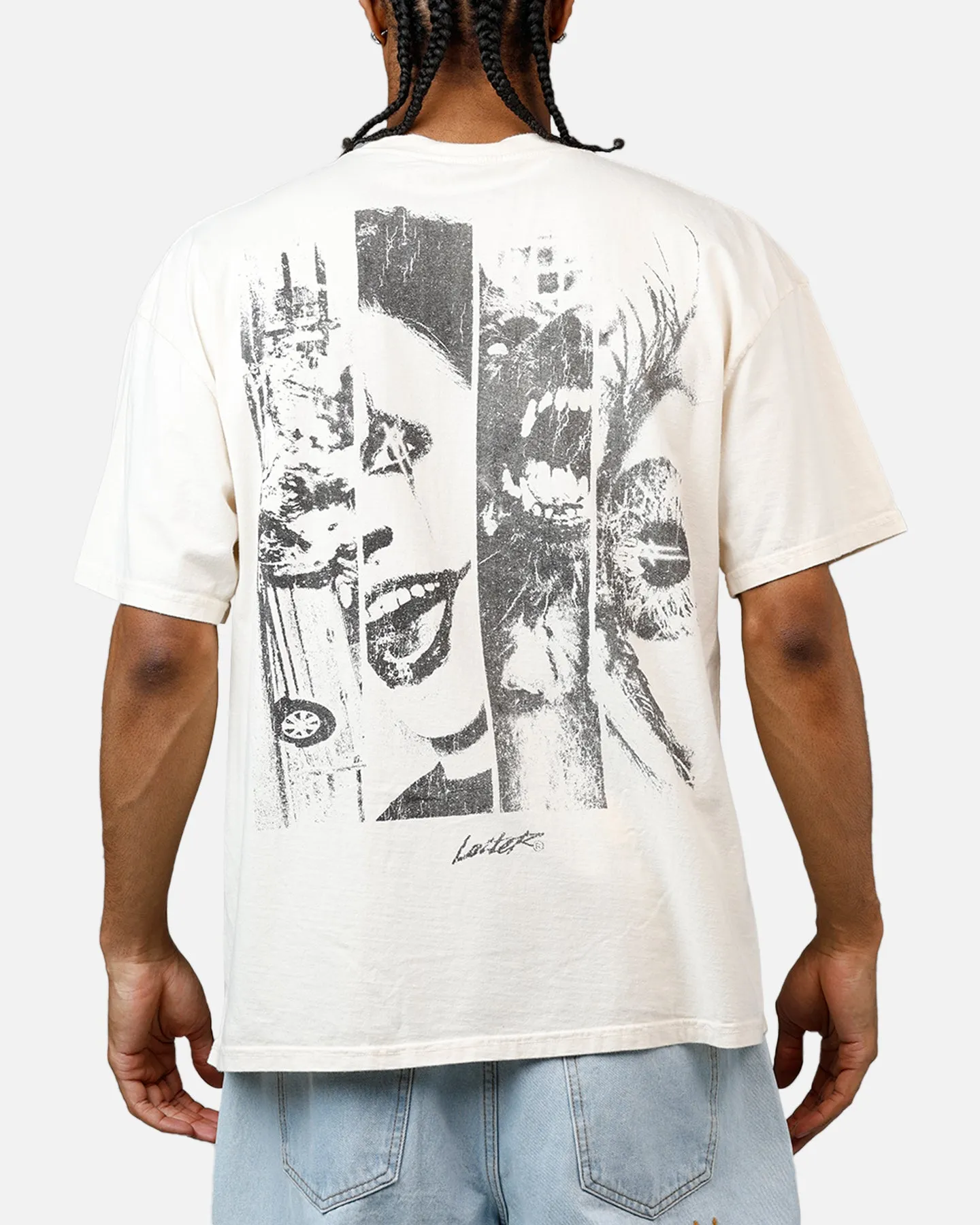 Loiter Born Again T-Shirt Off White sold by Culture Kings product image thumbnail 2
