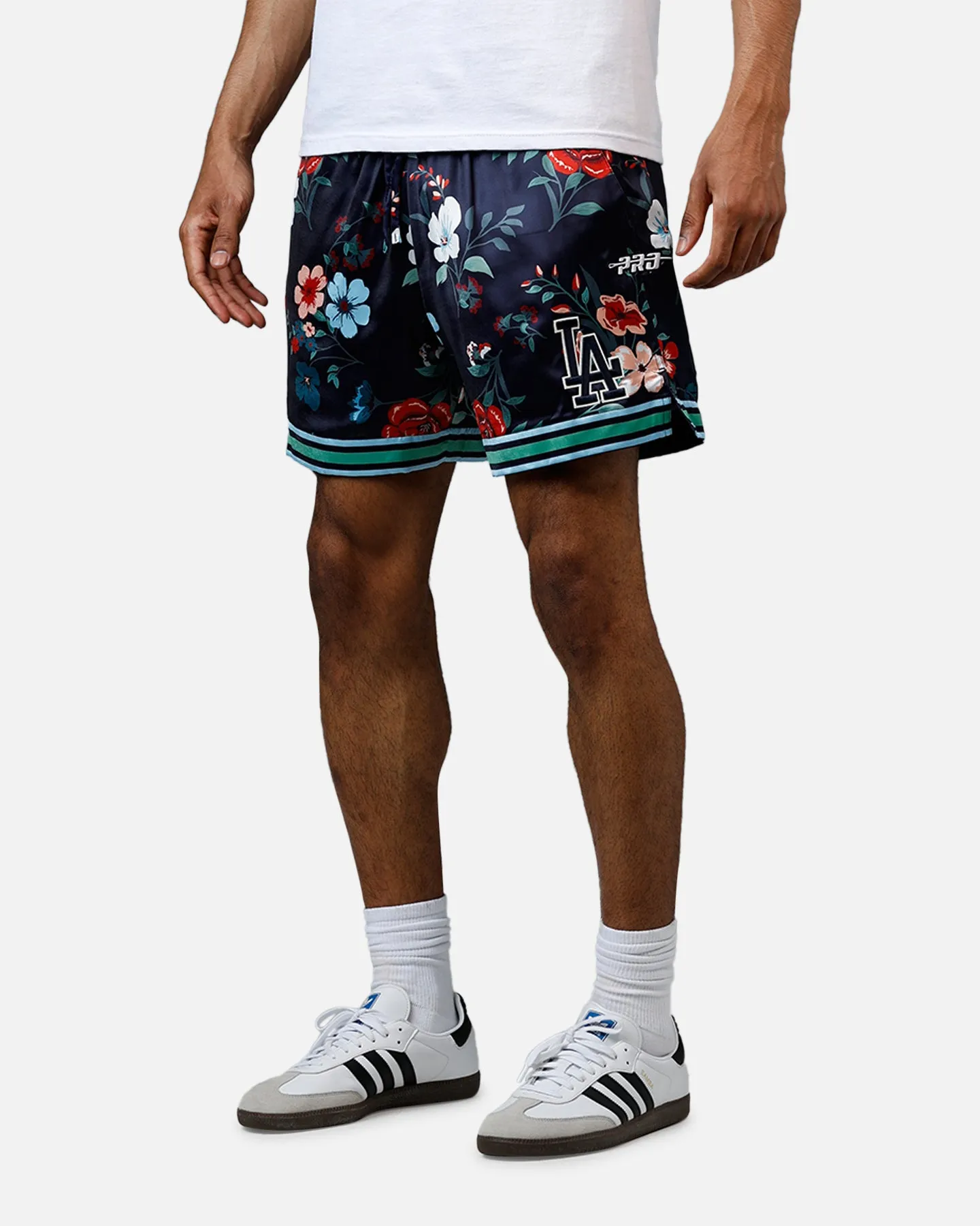 Pro Standard Los Angeles Dodgers Floral Shorts Navy sold by Culture Kings product image thumbnail 4