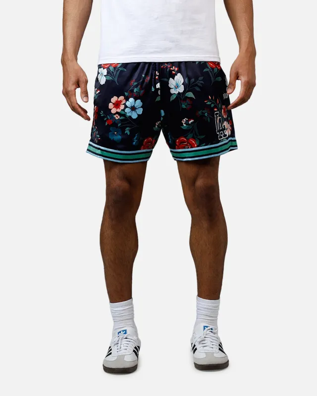 Pro Standard Los Angeles Dodgers Floral Shorts Navy made by Culture Kings