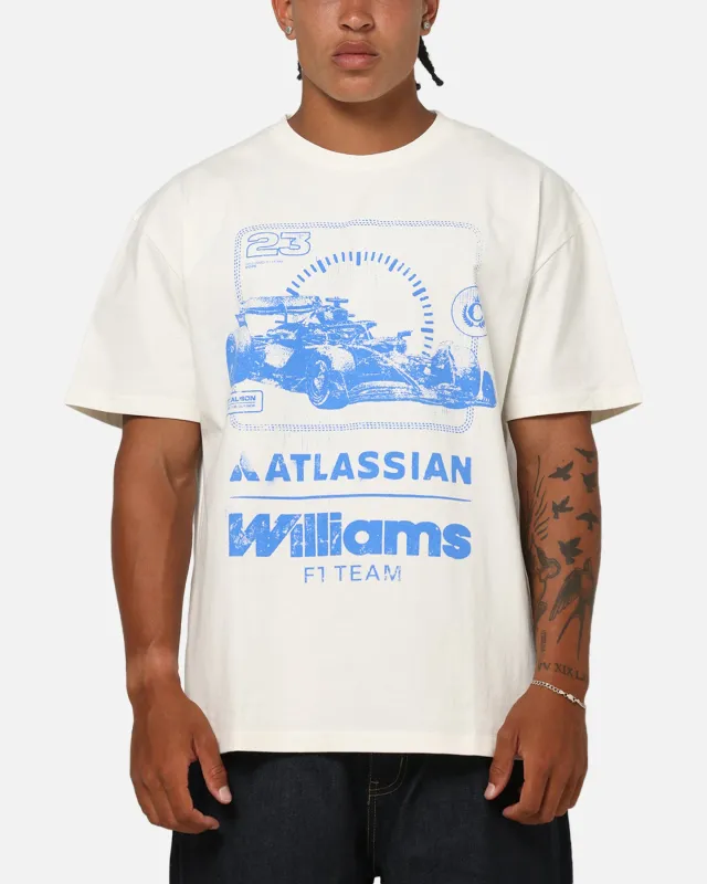 Culture Kings X Atlassian Williams F1 Team Team T-Shirt Off White made by Culture Kings