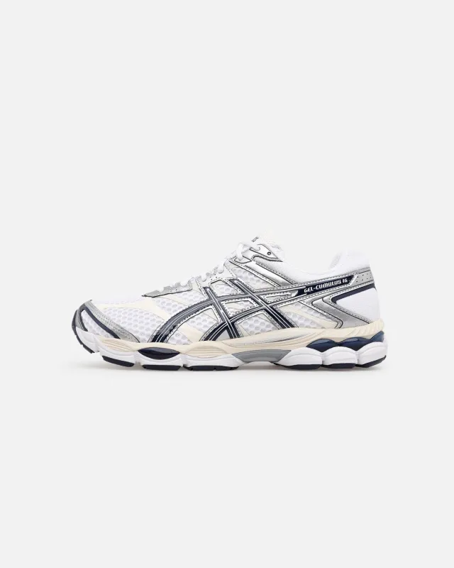 Asics Gel-Cumulus 16 White/Navy sold by Culture Kings