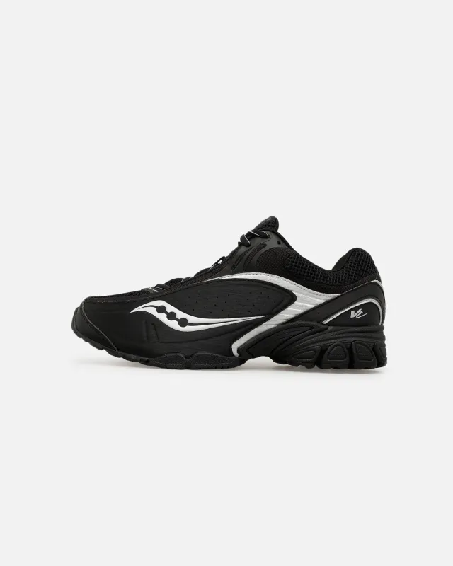 Saucony ProGrid V2 Black/Silver sold by Culture Kings