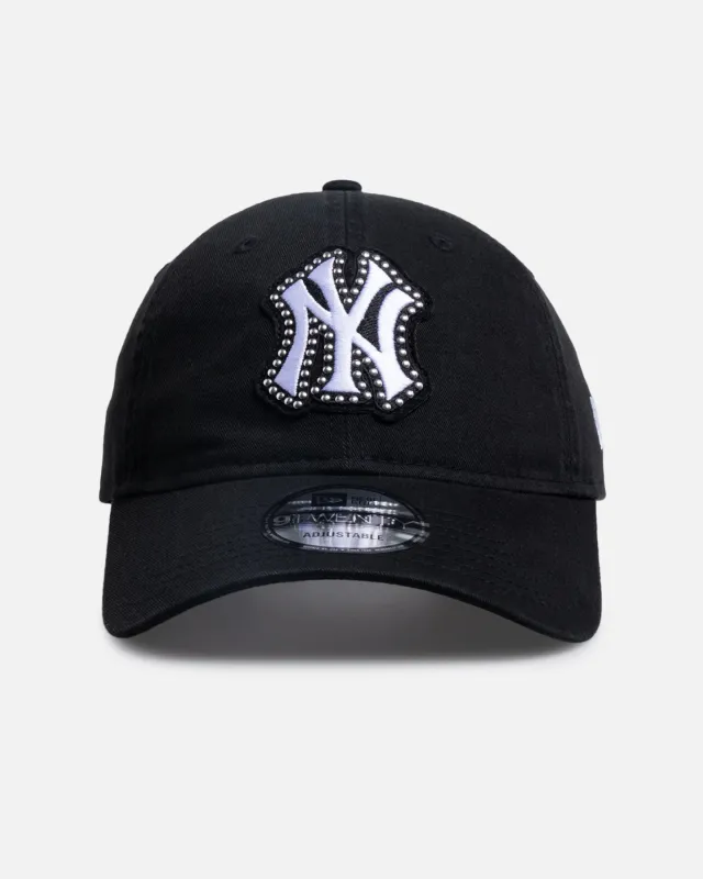New Era New York Yankees 'Studs' 9TWENTY Strapback Black sold by Culture Kings