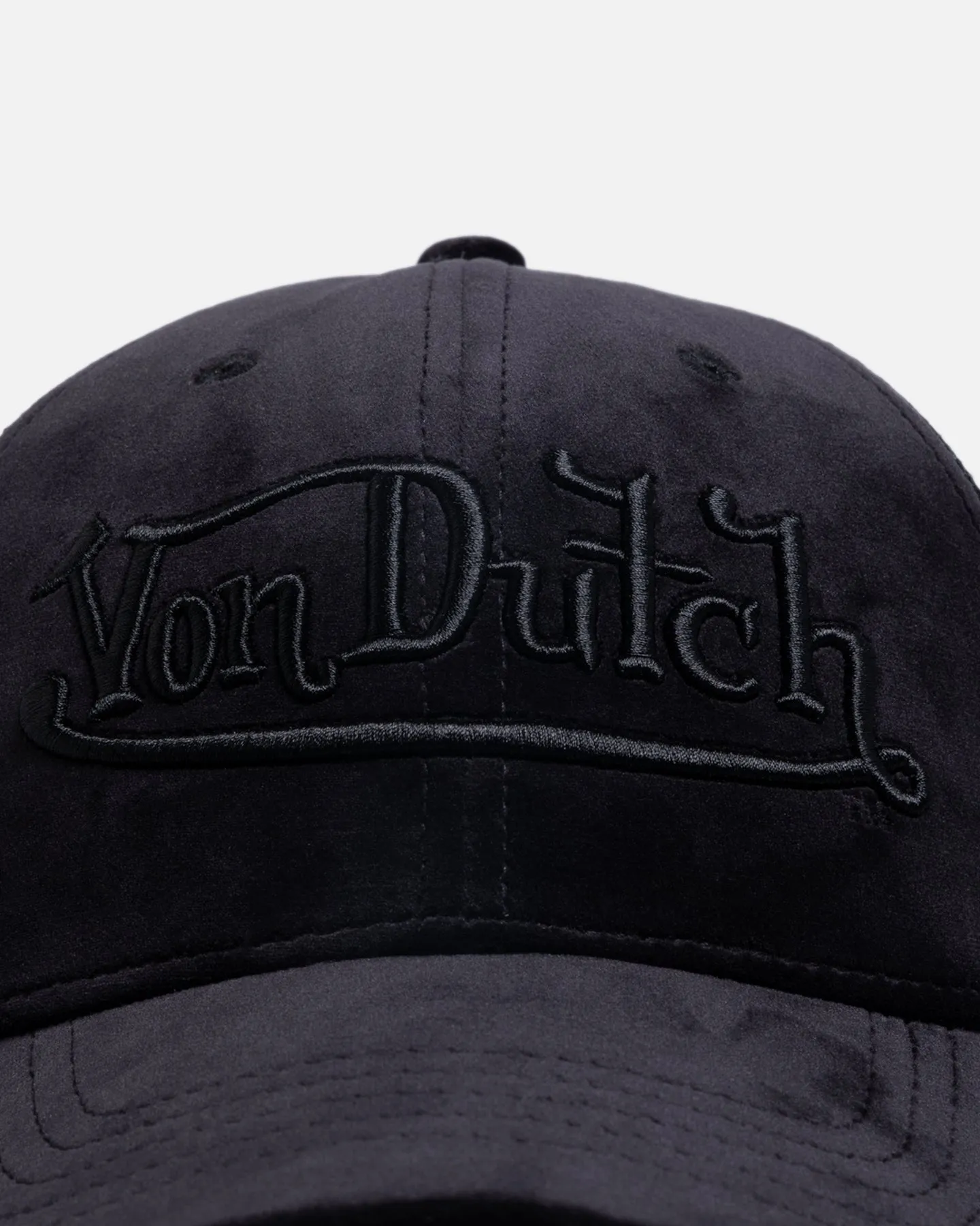 Von Dutch Signature Velvet Trucker Snapback Black sold by Culture Kings product image thumbnail 5