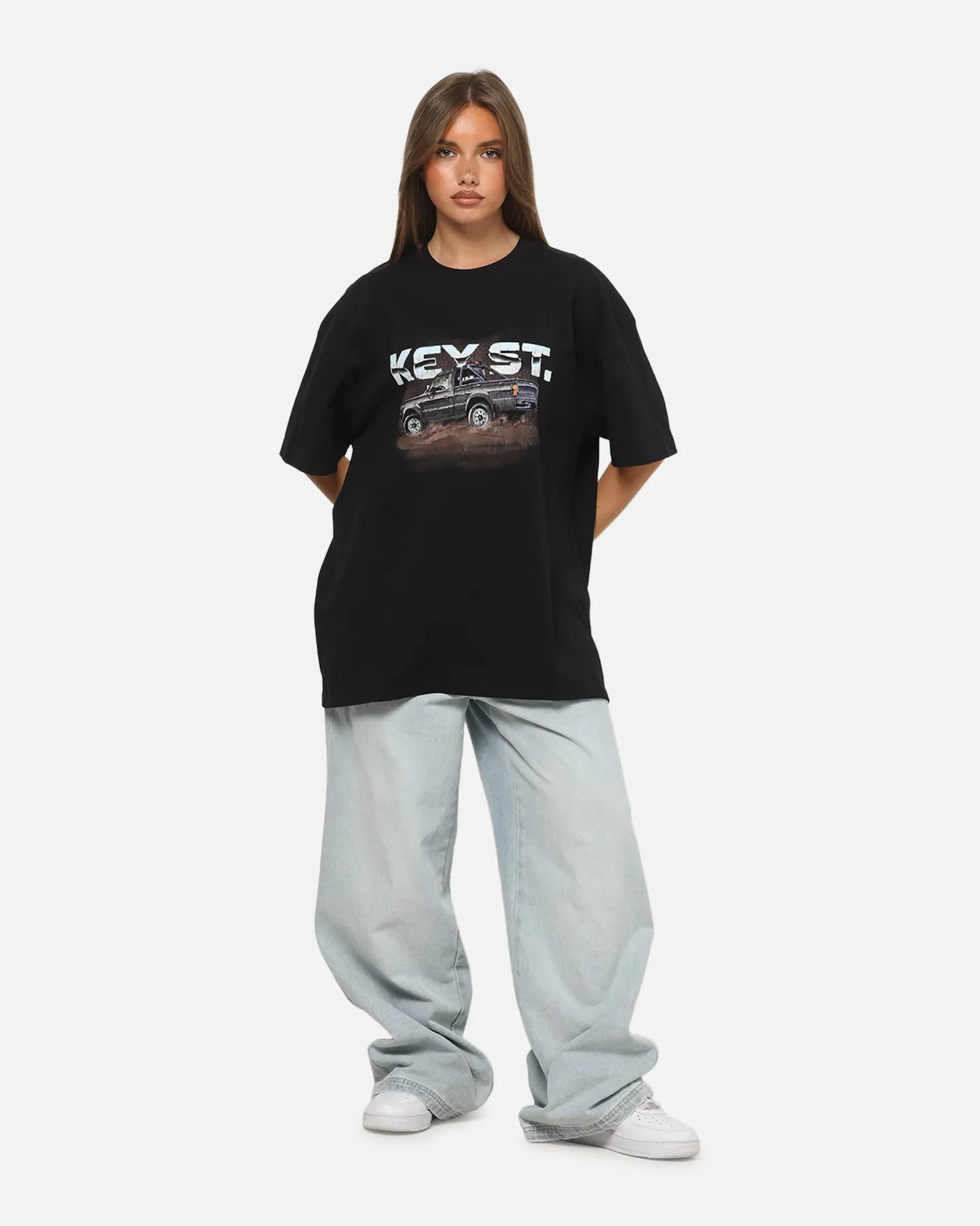 Key Street Off Road Heavy T-Shirt Black sold by Culture Kings product image thumbnail 4