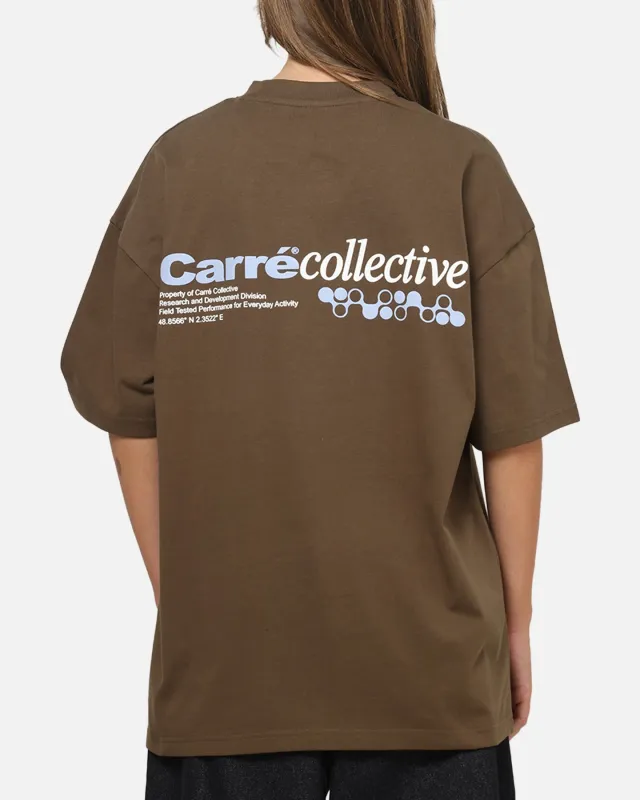 Carre Research T-Shirt Brown sold by Culture Kings