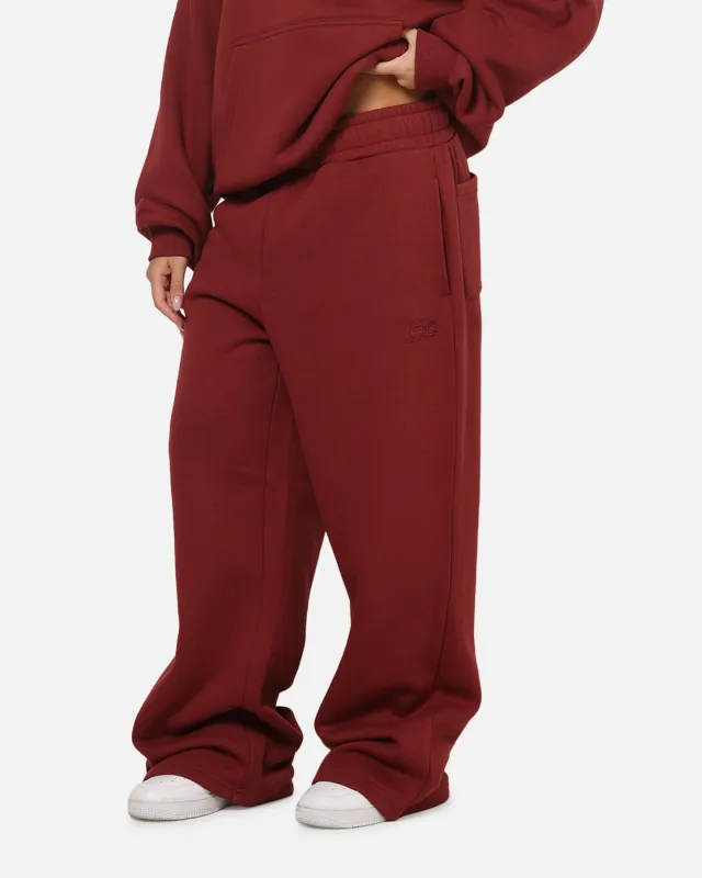 Carre Archive Trackpants Burgundy sold by Culture Kings