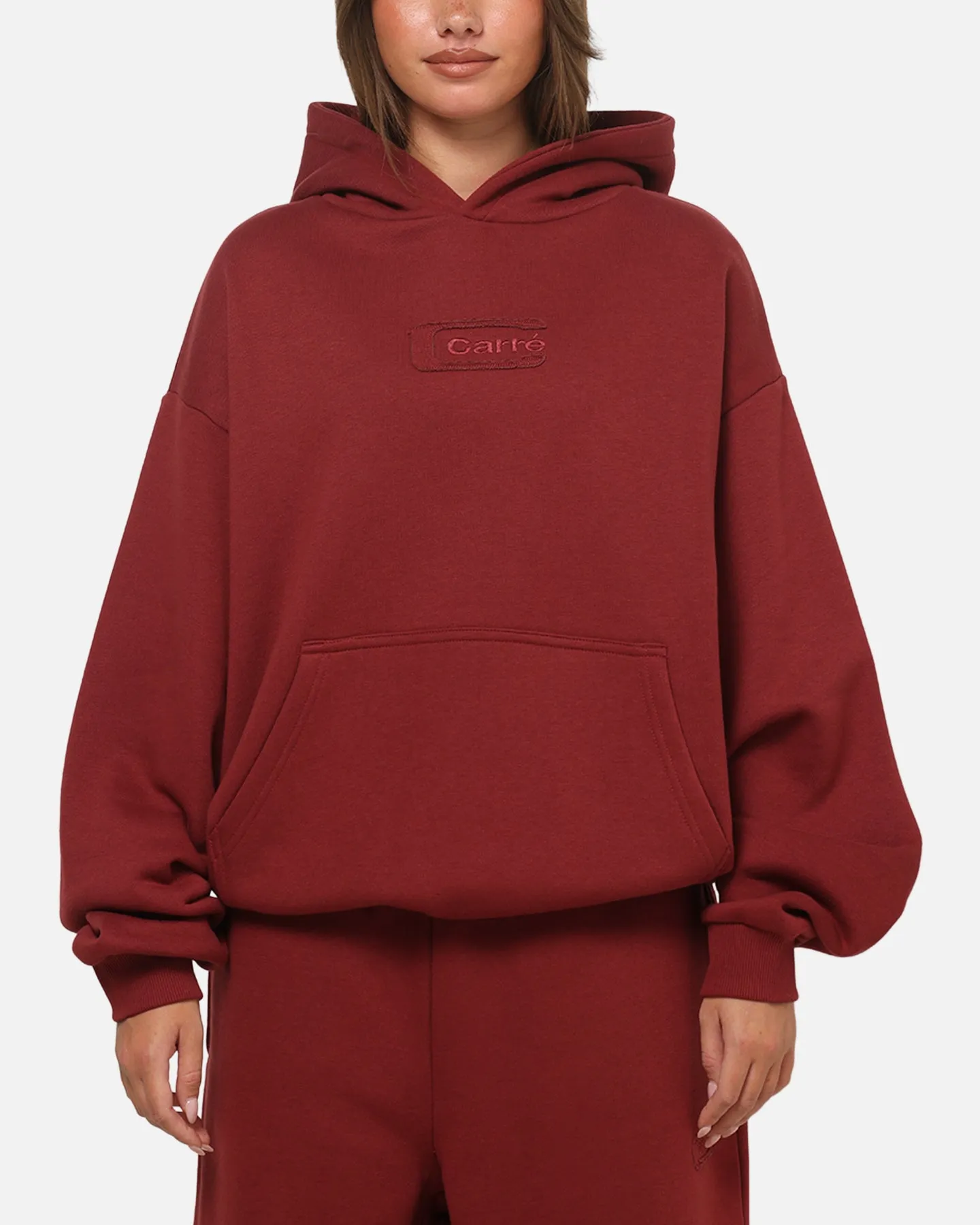 Carre Archive Hoodie Burgundy sold by Culture Kings