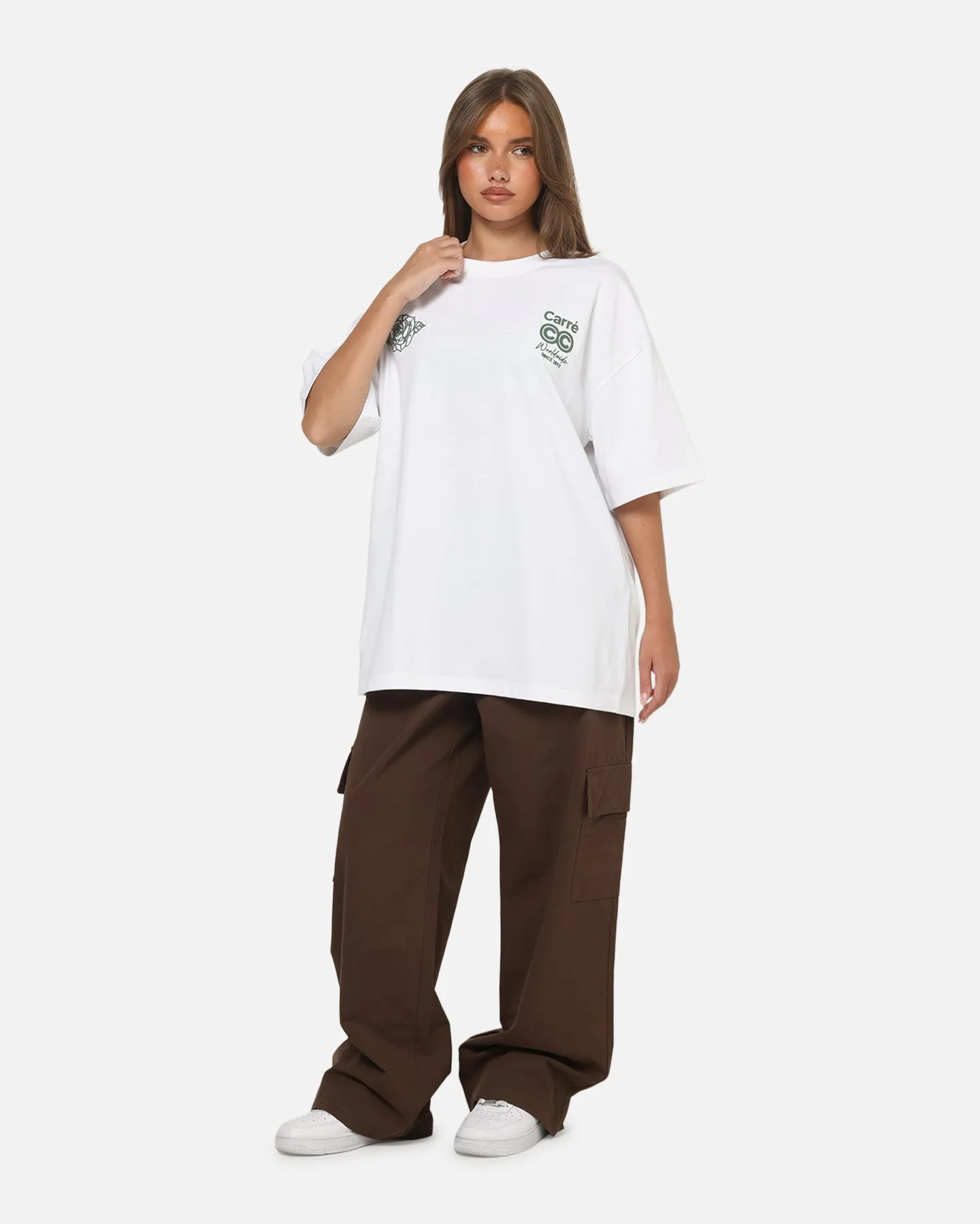 Carre CC T-Shirt White sold by Culture Kings product image thumbnail 4