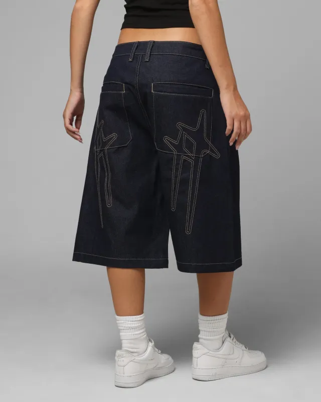 Loiter Star Born Jorts Raw Indigo sold by Culture Kings