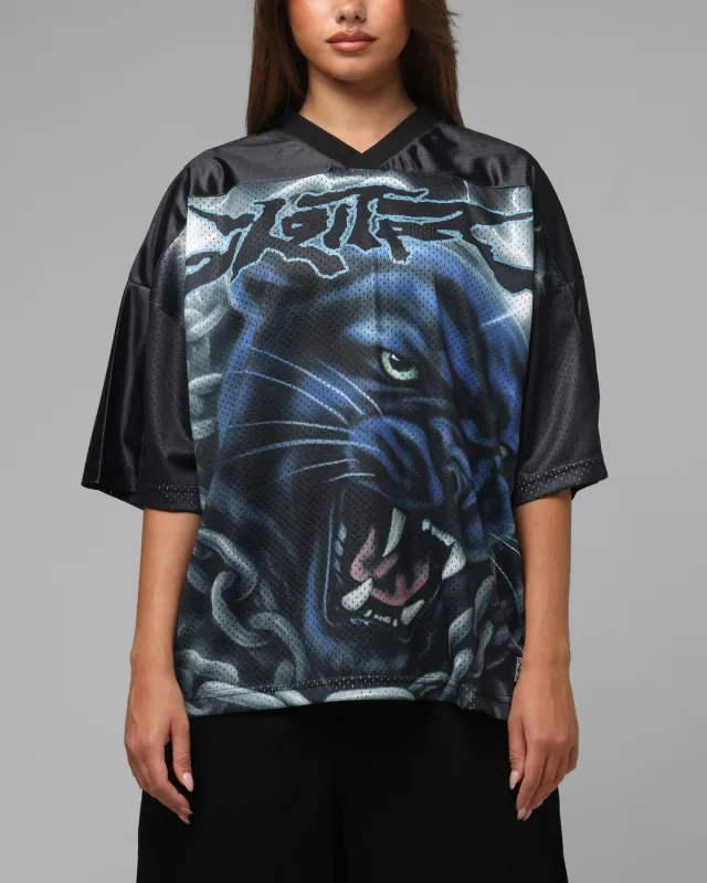 Loiter Airbrush Jersey Black sold by Culture Kings