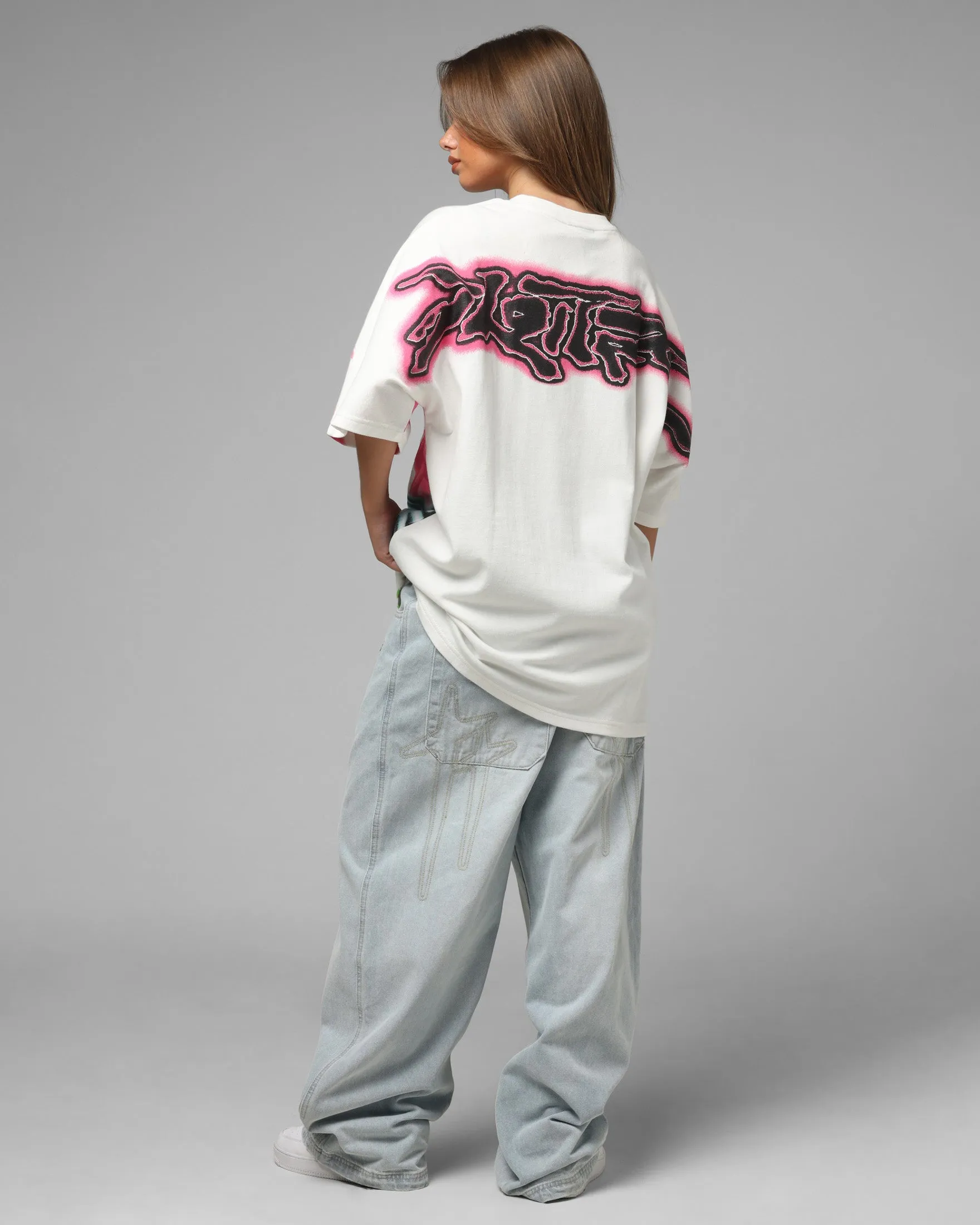 Loiter Airbrush Boxy T-Shirt White sold by Culture Kings product image thumbnail 4