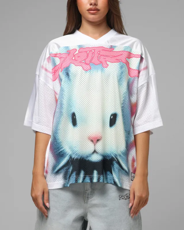Loiter Airbrush Jersey Pink/White sold by Culture Kings