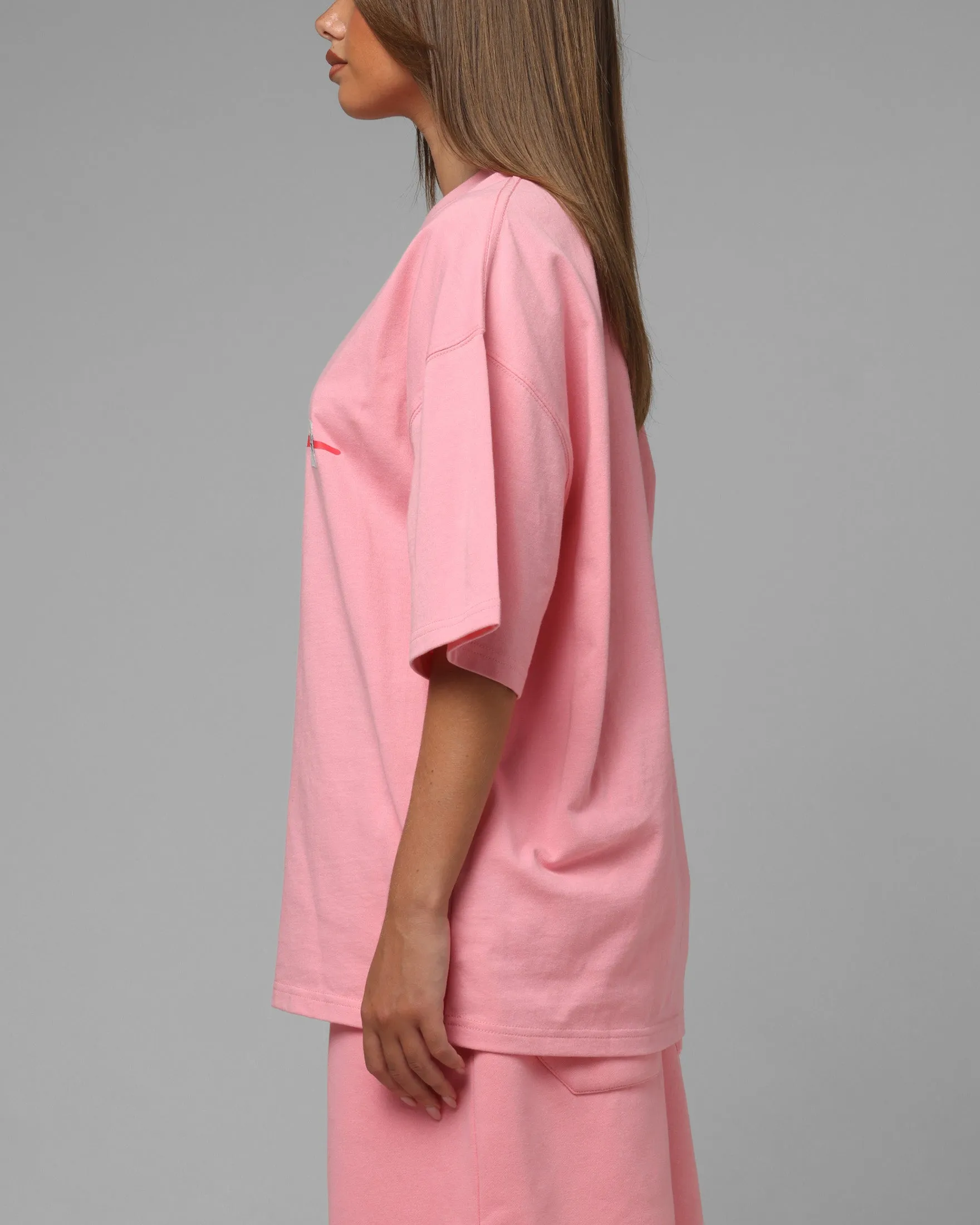 Loiter Hybrid Premium T-Shirt Pink sold by Culture Kings product image thumbnail 5