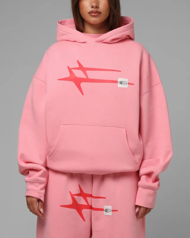 Loiter Hybrid Premium Hoodie Pink sold by Culture Kings
